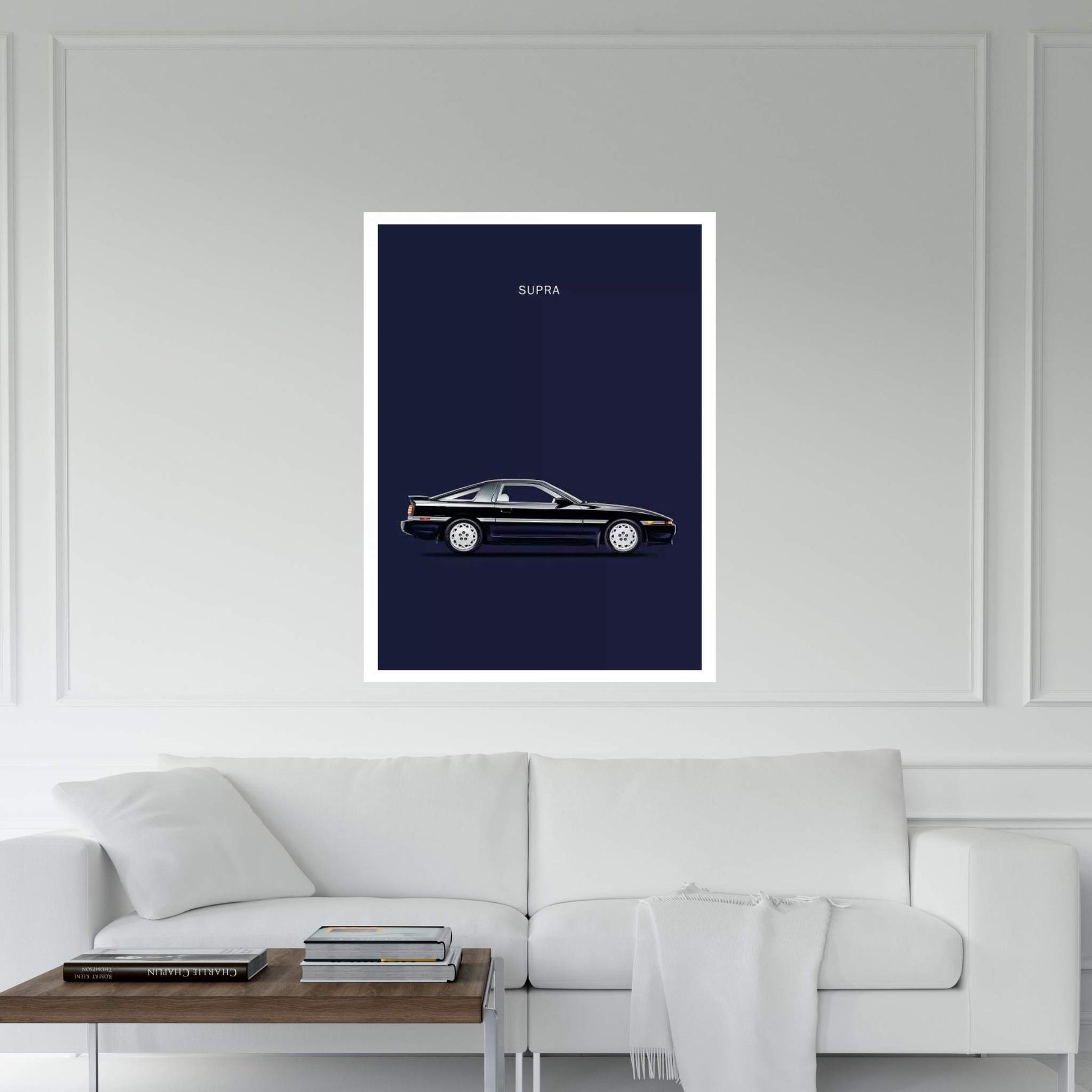 Toyota Supra Turbo Canvas Wall Art - Y Canvas