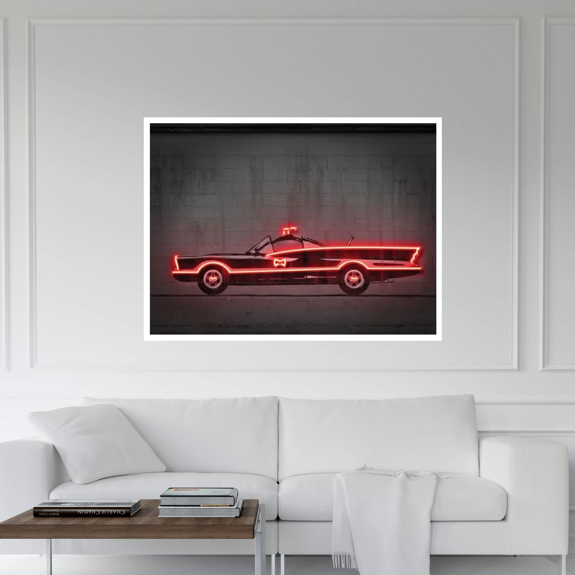 Batmobile 66 Canvas Wall Art - Y Canvas