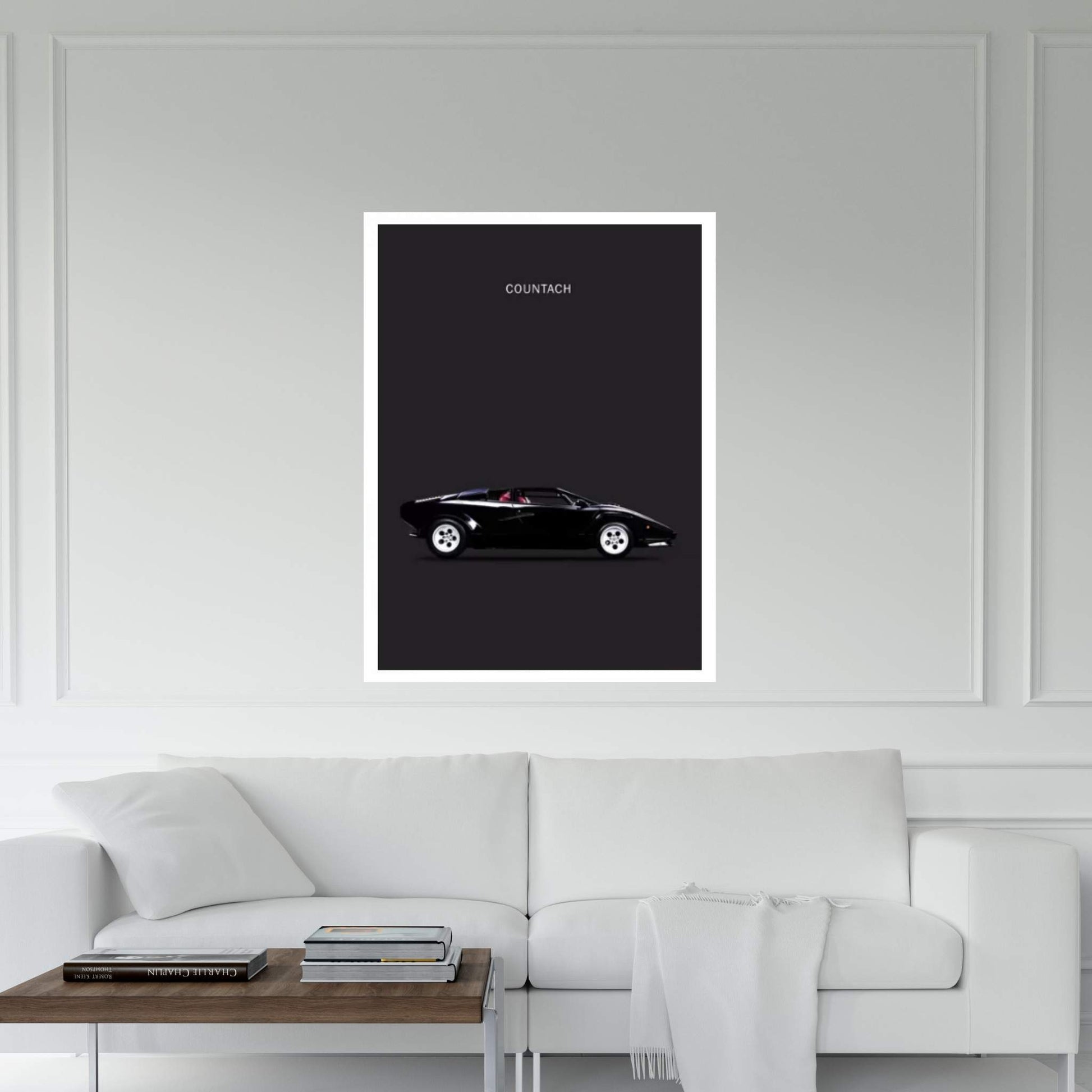 1984 Lamborghini Countach Canvas Wall Art - Y Canvas