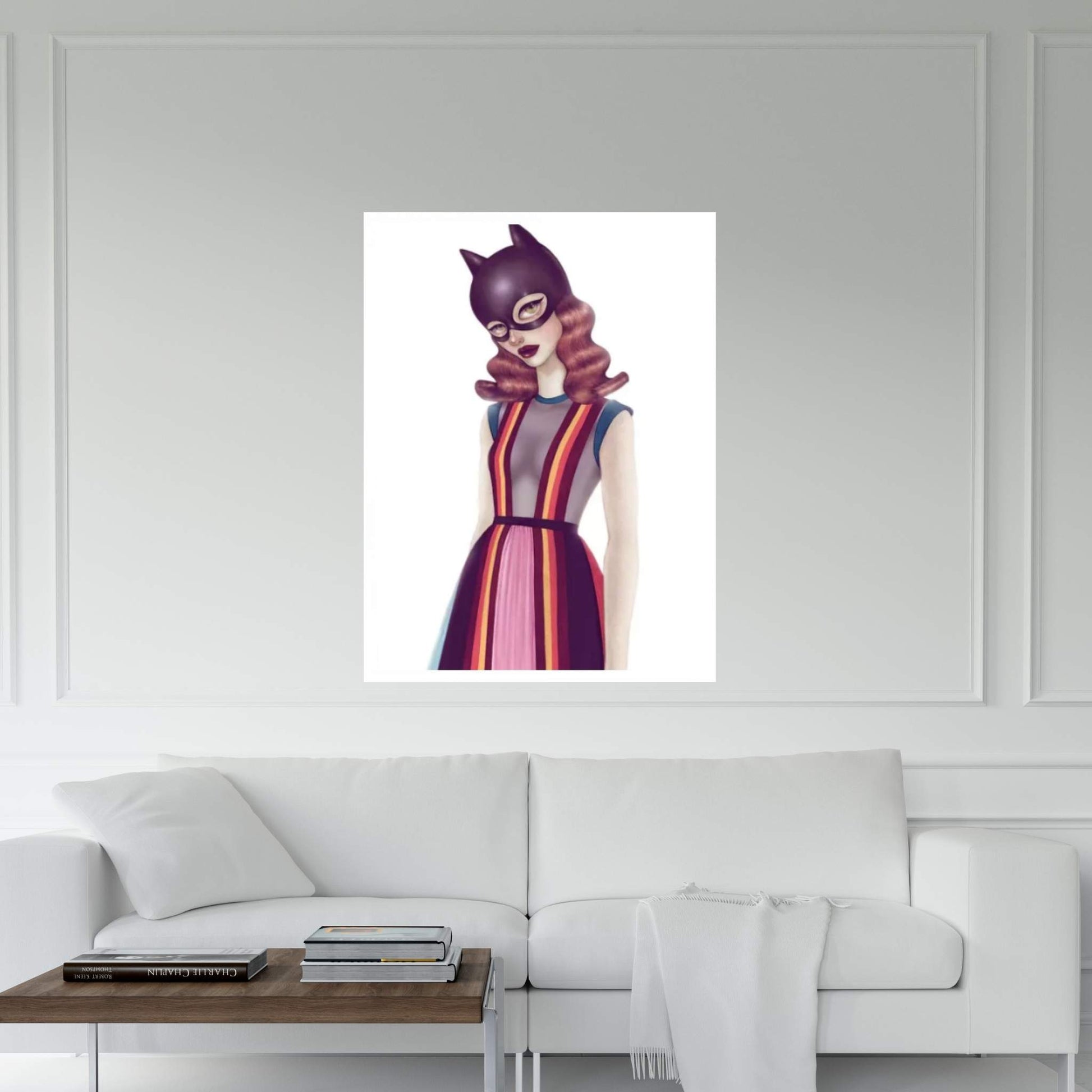 Batgirl II Canvas Wall Art - Y Canvas