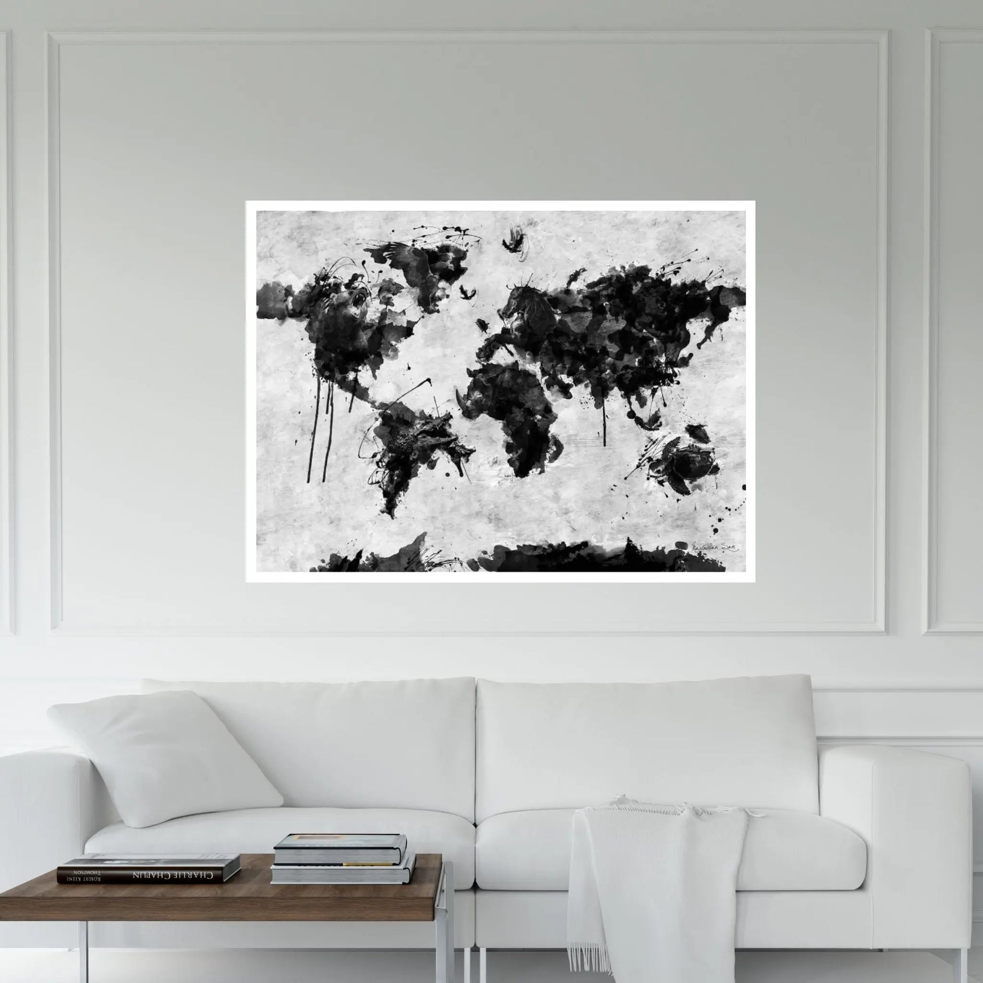 Wild World Canvas Wall Art - Y Canvas