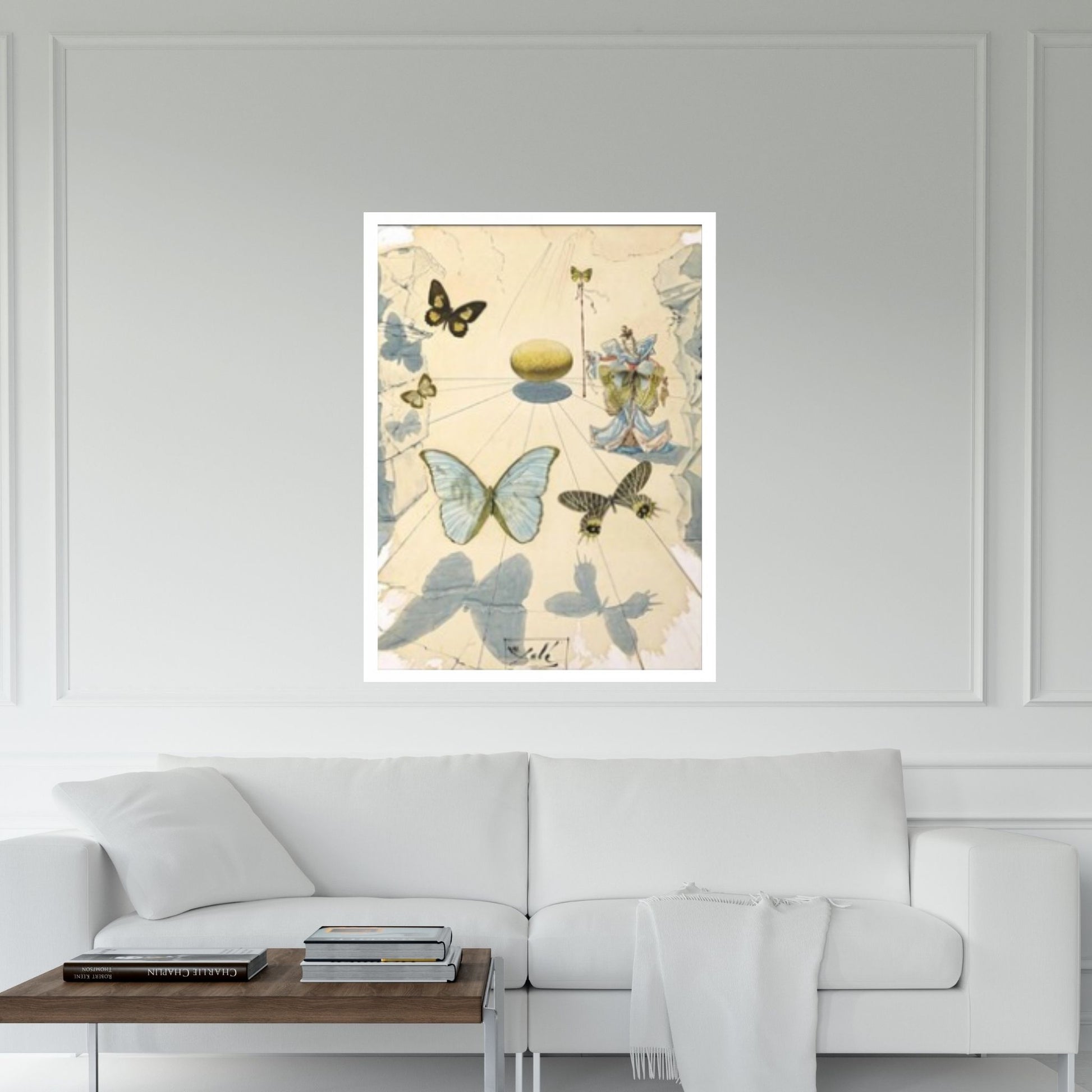 Salvador Dali Allegorie de Soie 1950 Canvas Wall Art, Surrealism Canvas - Y Canvas