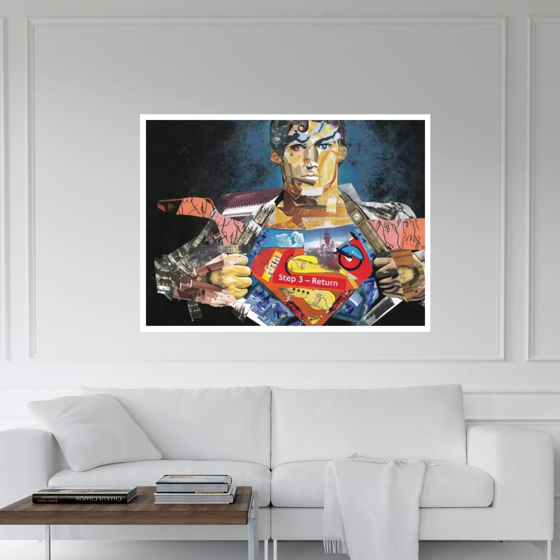 Superman I Canvas Wall Art - Y Canvas