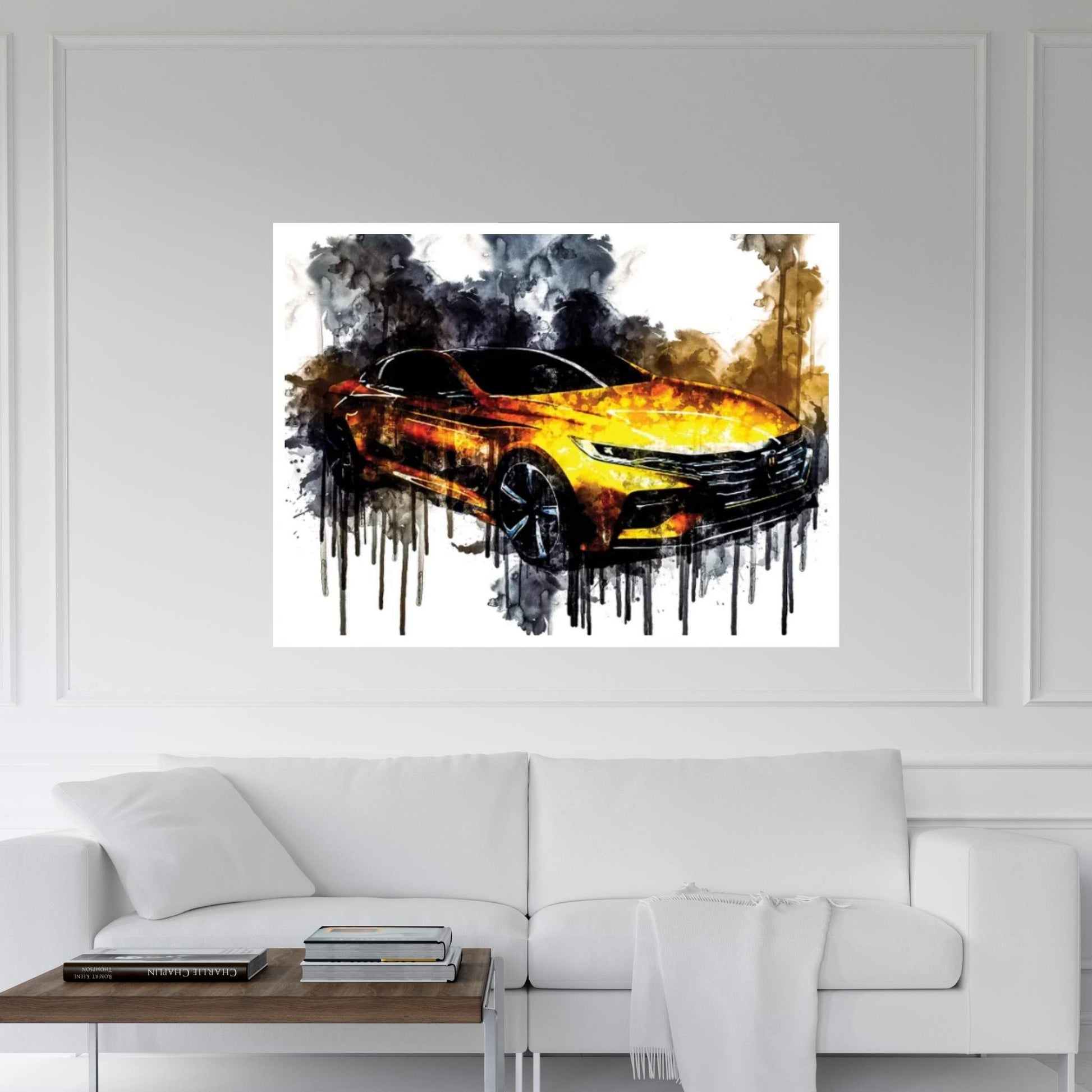 Roewe Vision R Concept 2016 Canvas Wall Art - Y Canvas