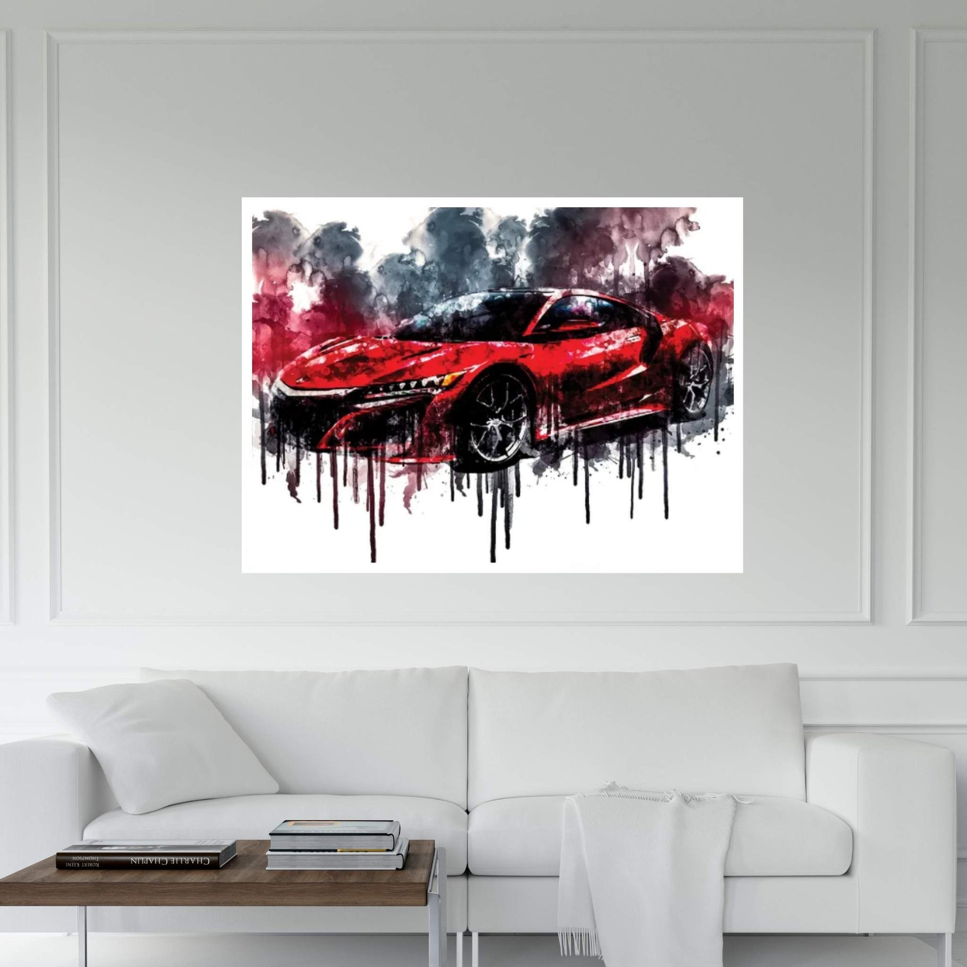 2017 Honda NSX Canvas Wall Art - Y Canvas