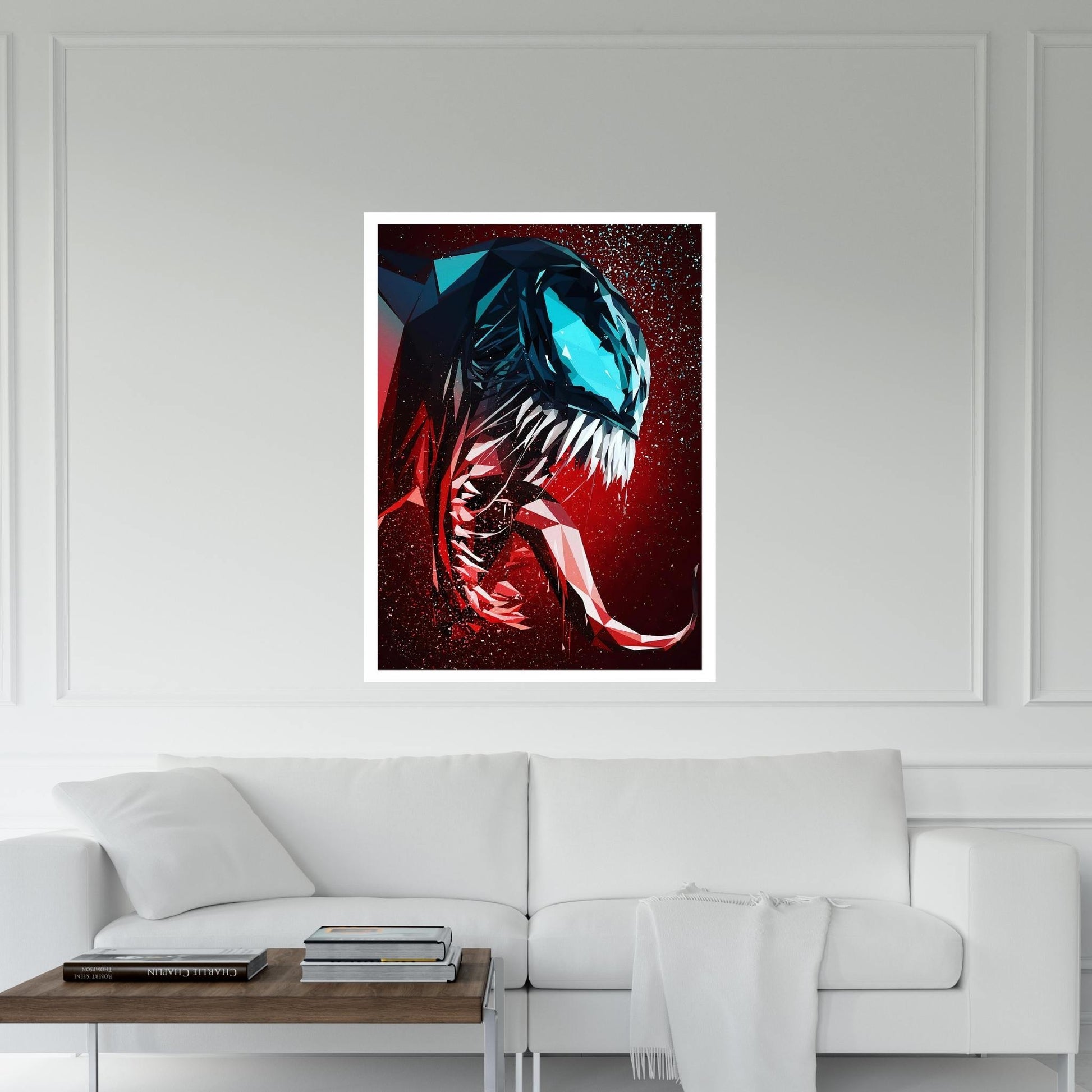 Venom Spiderman Canvas Wall Art - Y Canvas