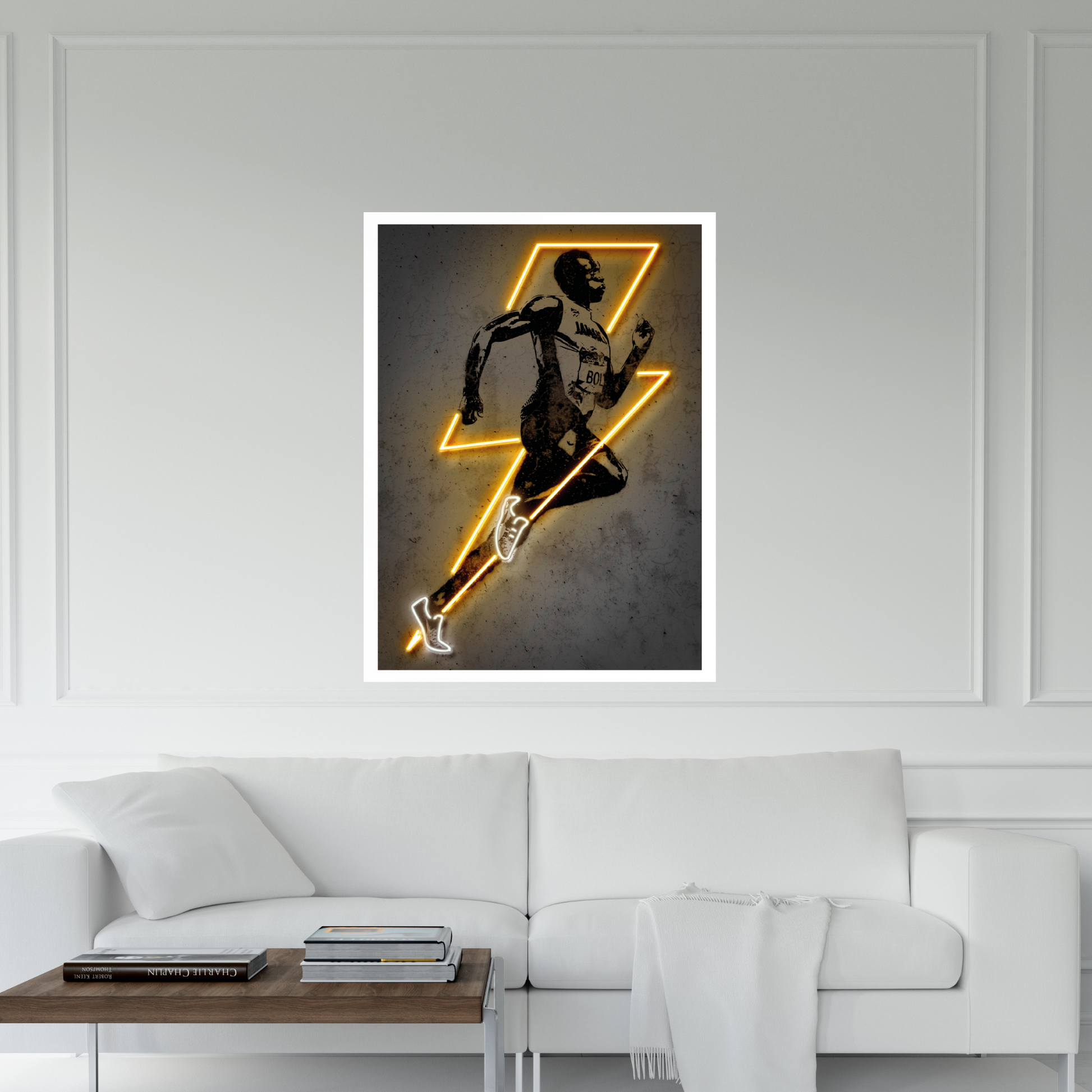 Usain Bolt Canvas Wall Art - Y Canvas