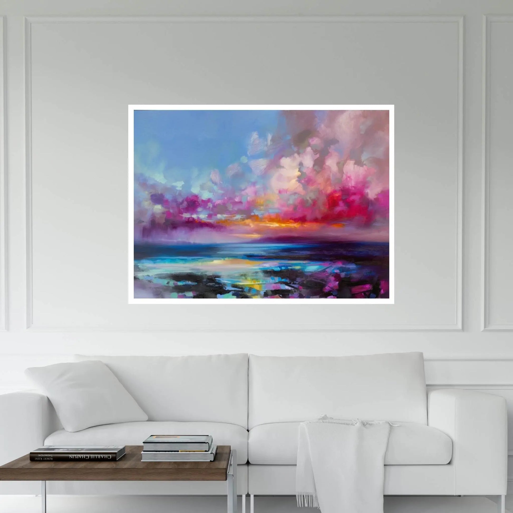 Arran Glow Canvas Wall Art - Y Canvas