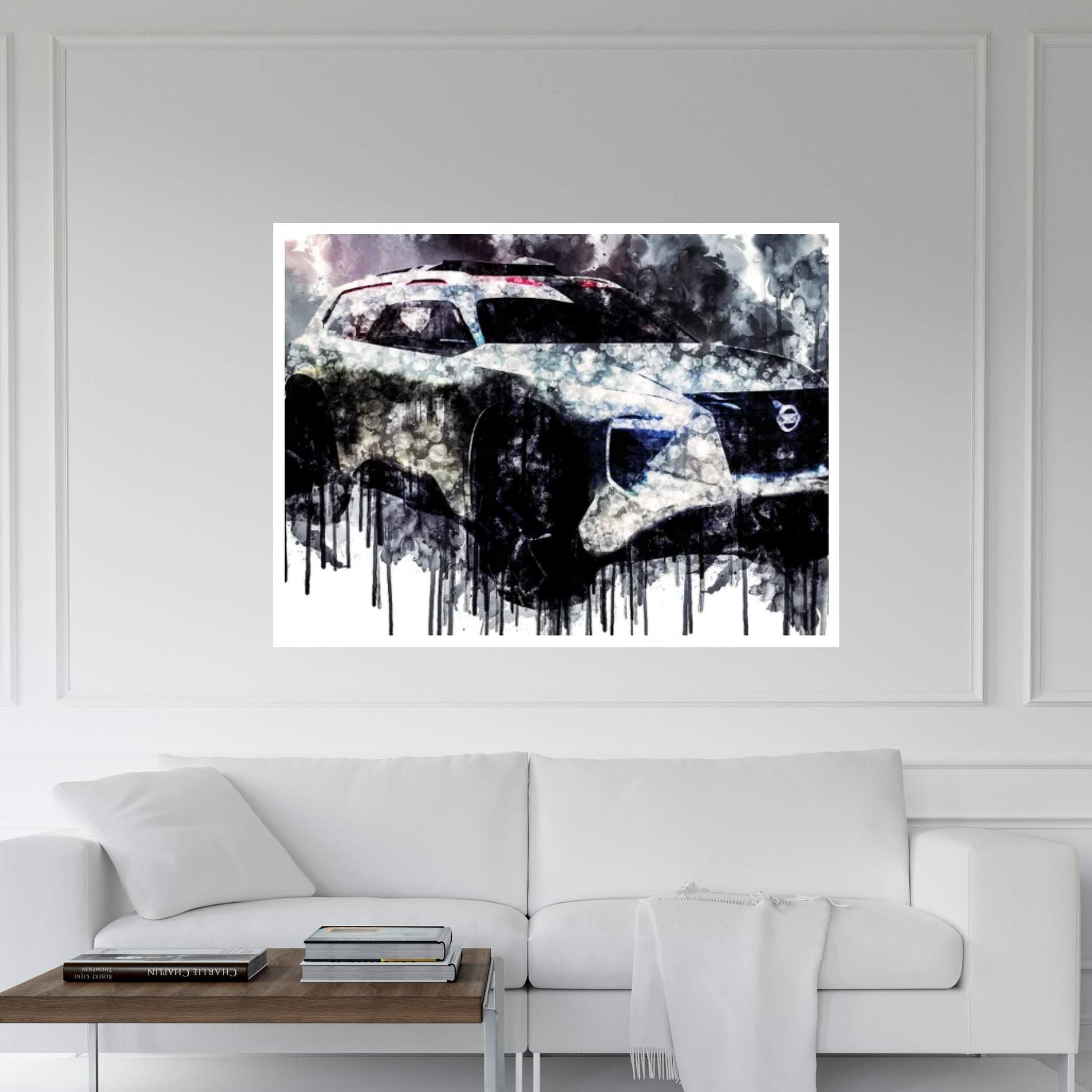 Car 2018 Xmotion Concept Canvas Wall Art - Y Canvas