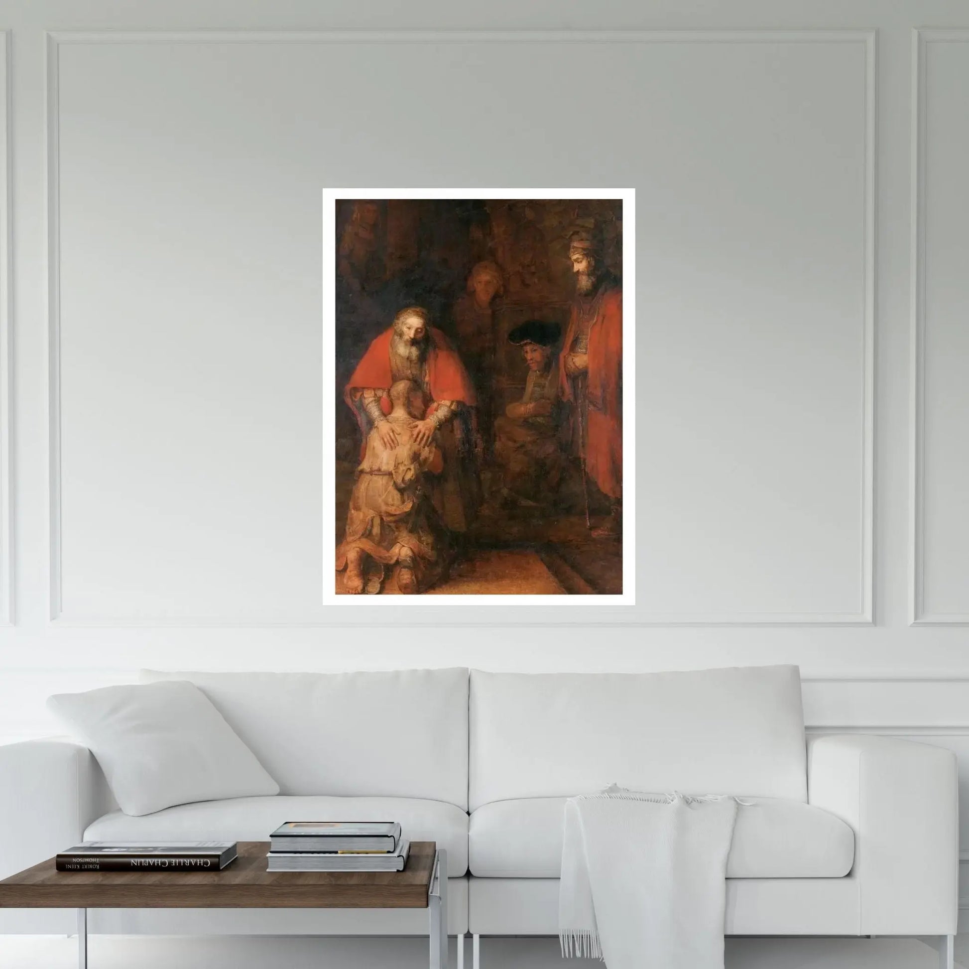 Return of the Prodigal Son c. 1668 Canvas Wall Art - Y Canvas