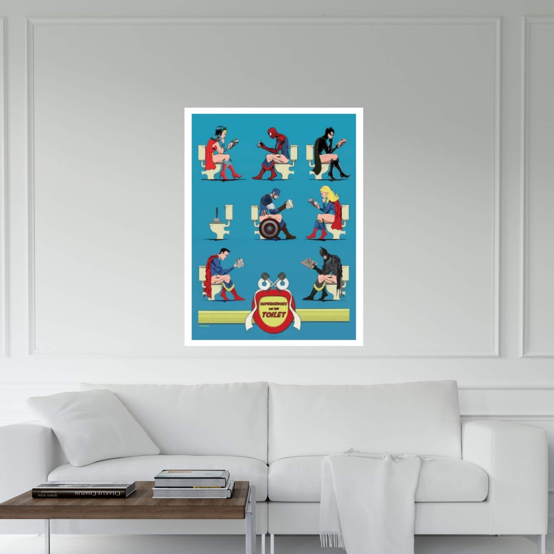 Heroes Canvas Wall Art - Y Canvas