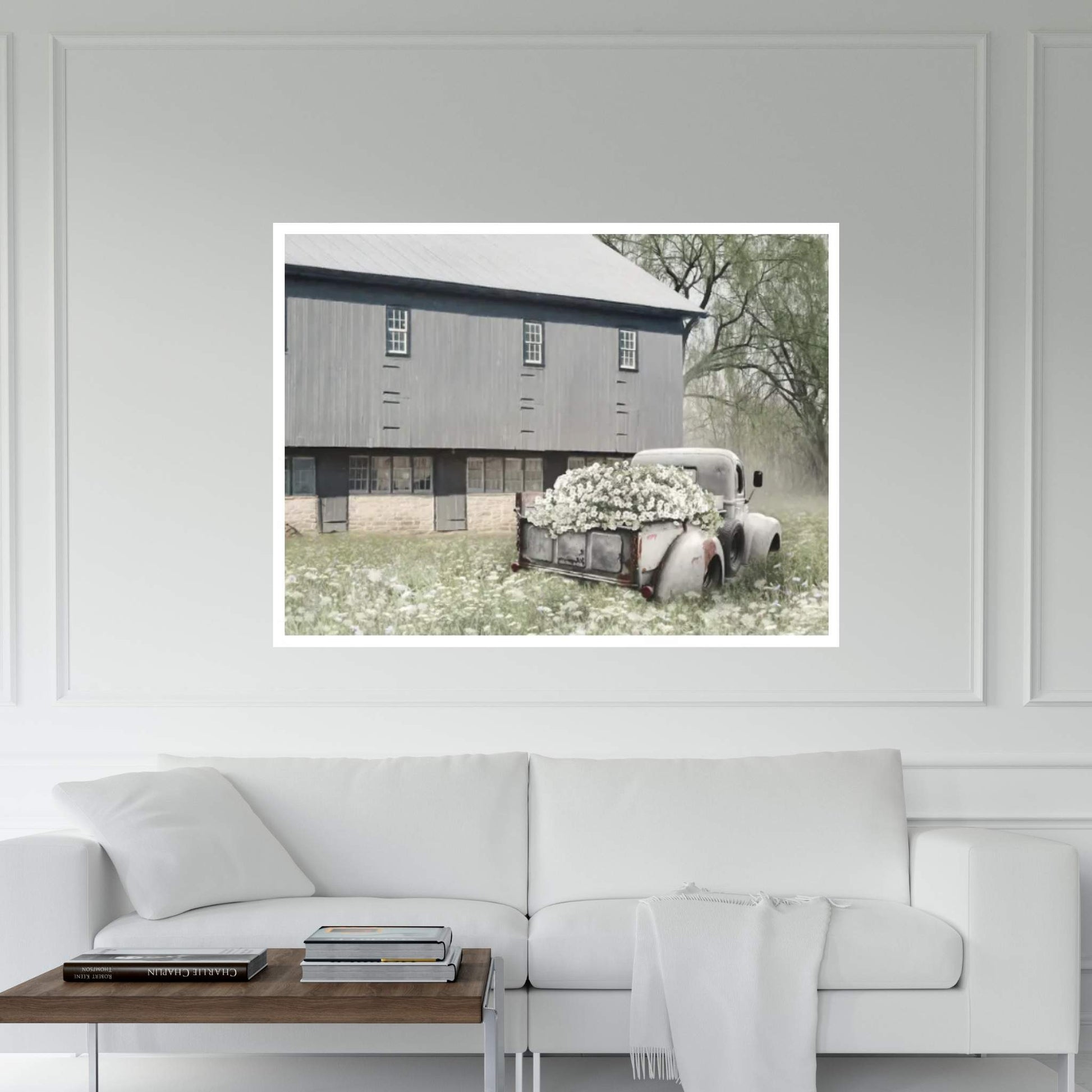 Barn Daze Canvas Wall Art - Y Canvas