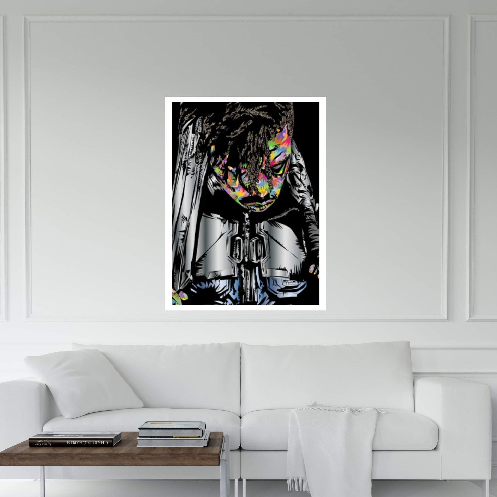 Killmonger Canvas Wall Art - Y Canvas