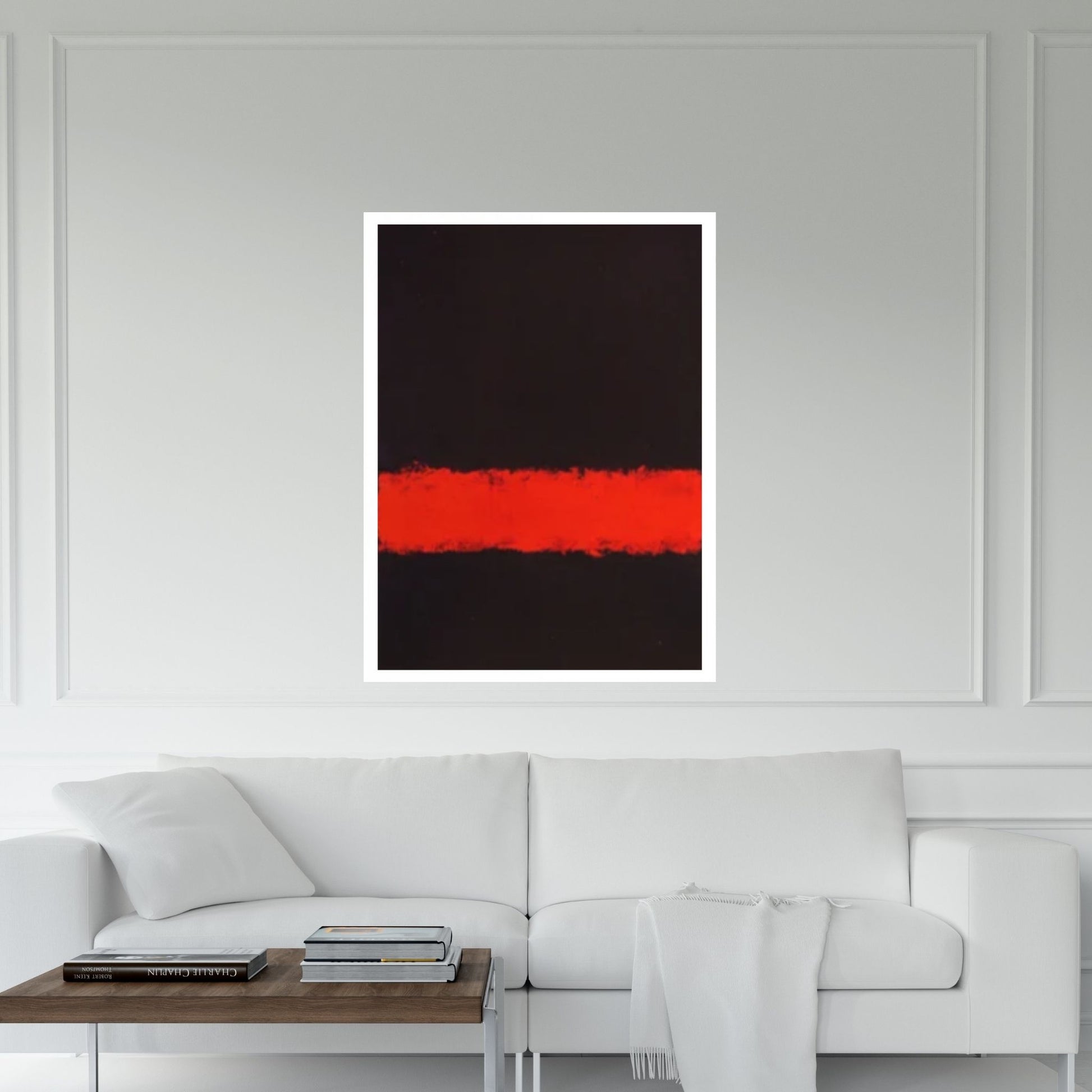 Mark Rothko Frame Canvas/Poster Art Reproduction, Rothko Reproduction, Modern Art Expressionism Painting - Y Canvas