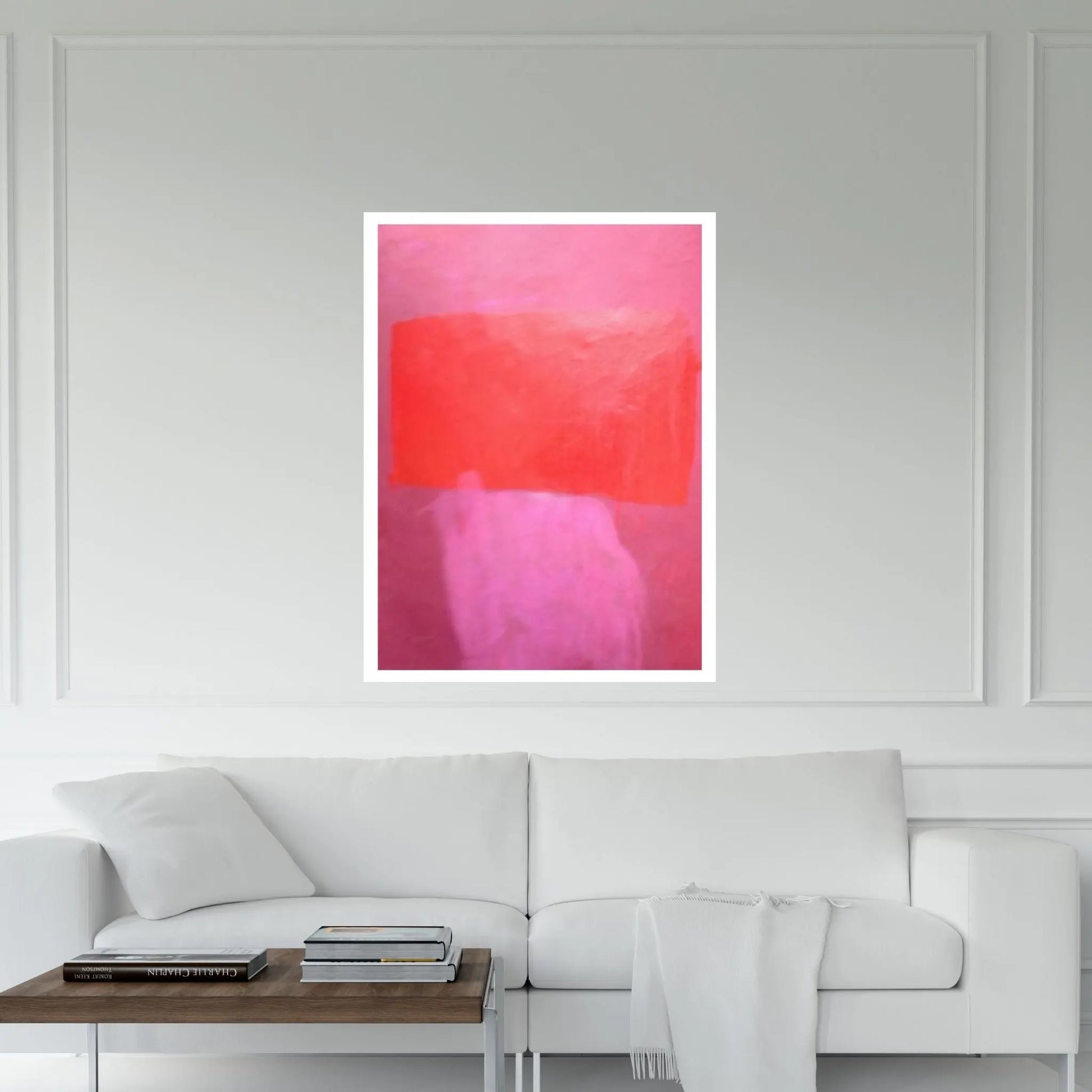 Mark Rothko Frame Canvas/Poster Art Reproduction, Rothko Reproduction - Y Canvas