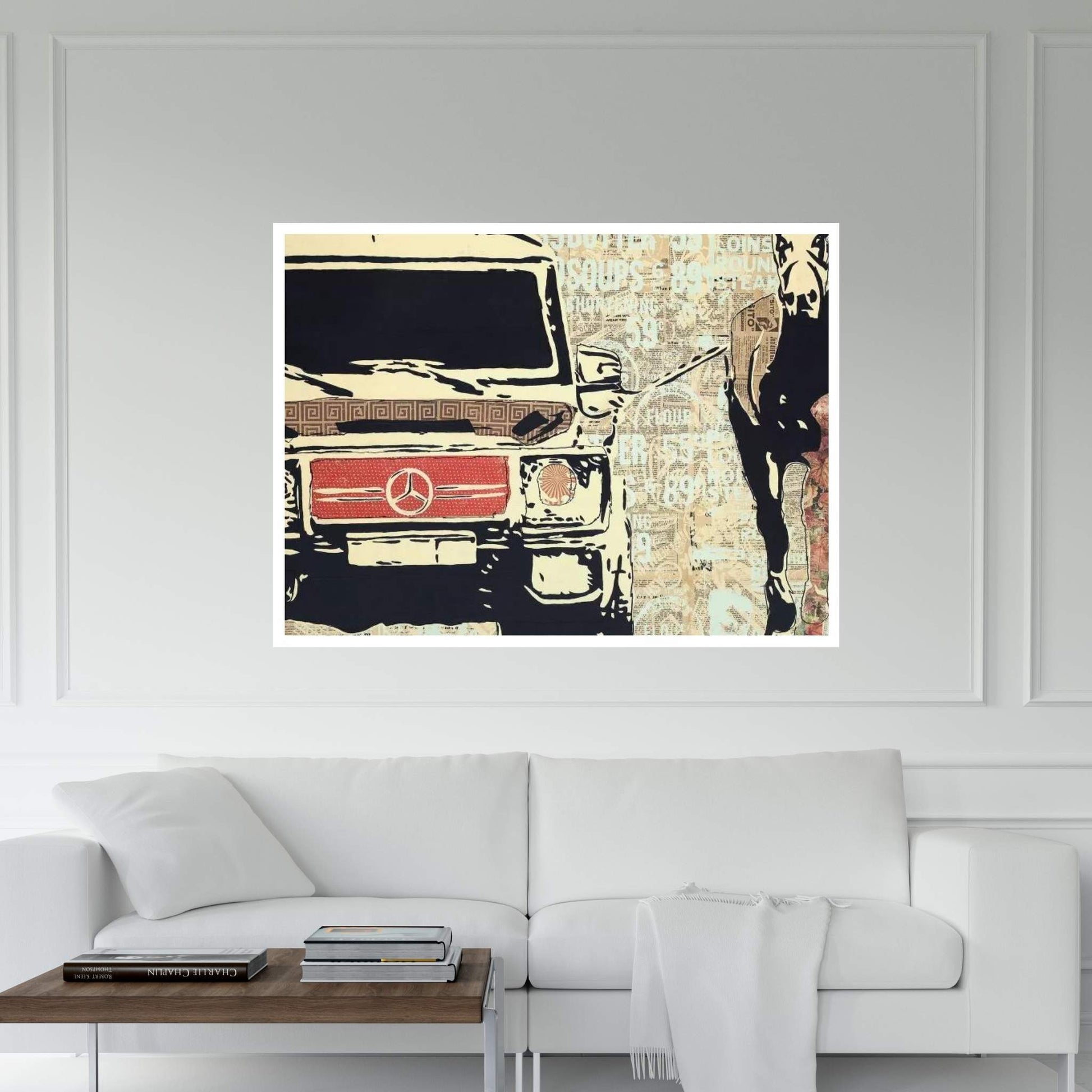 Off To The Races Canvas Wall Art - Y Canvas