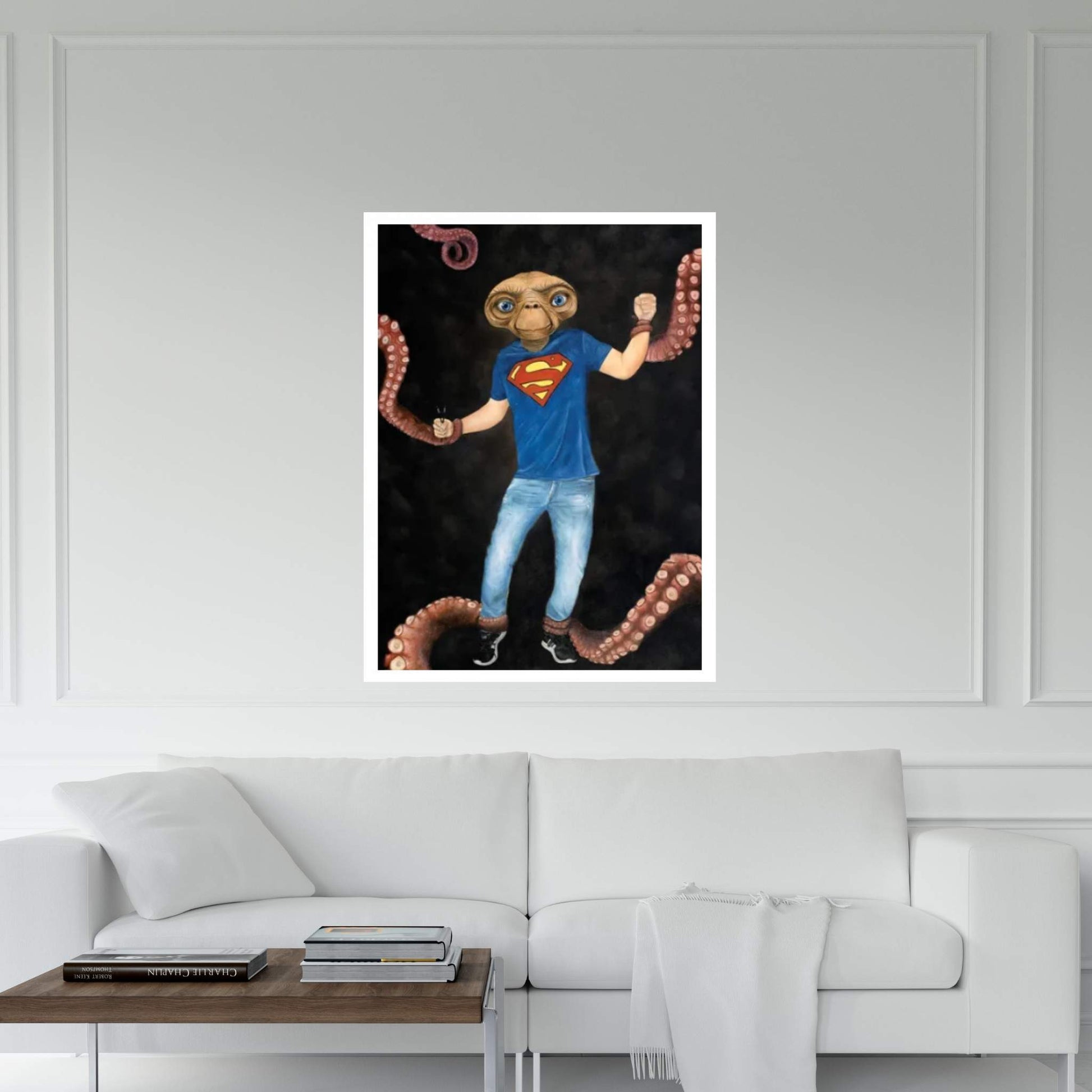 A Stranger In A Strange Place Canvas Wall Art - Y Canvas