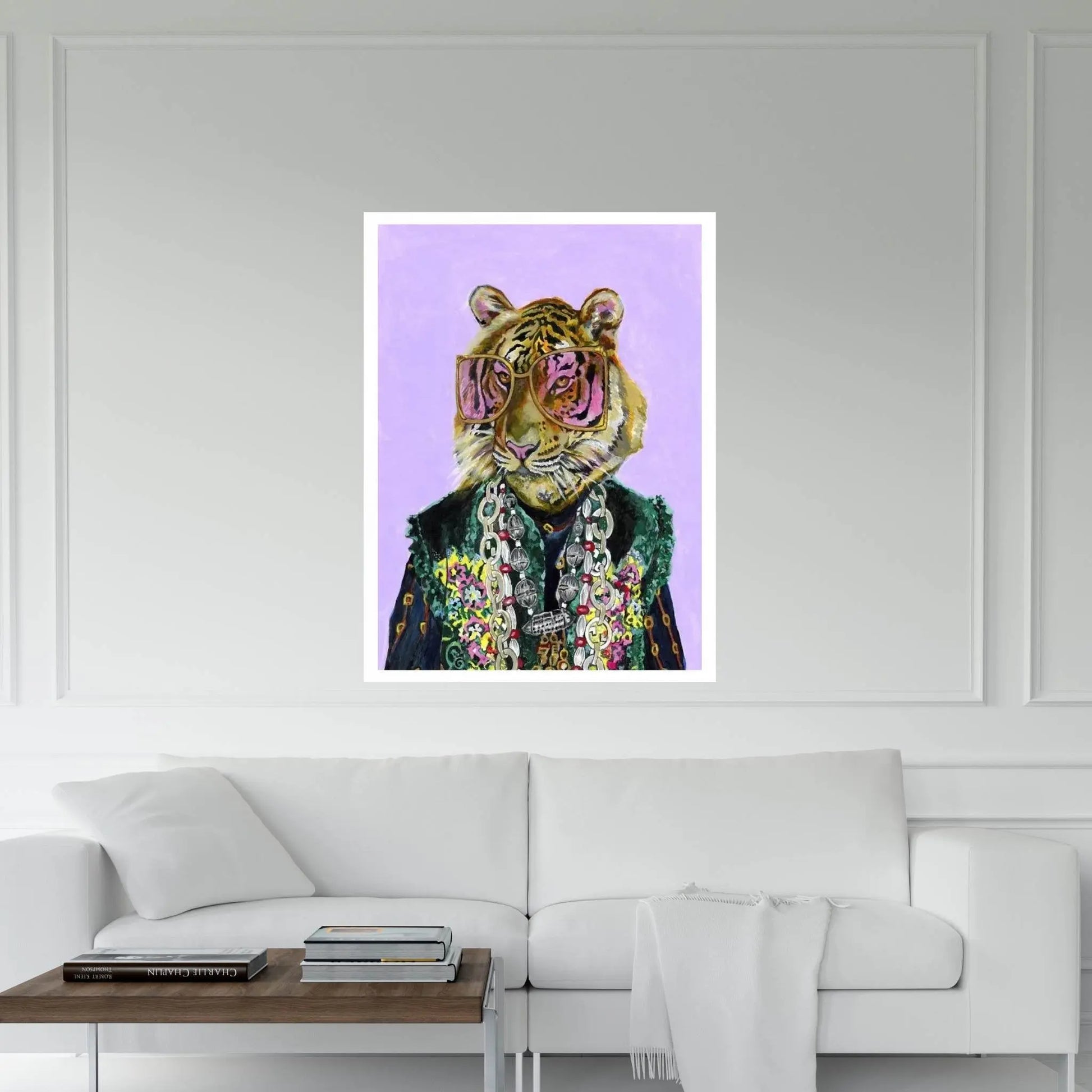 Gucci Bengal Tiger Canvas Wall Art - Y Canvas