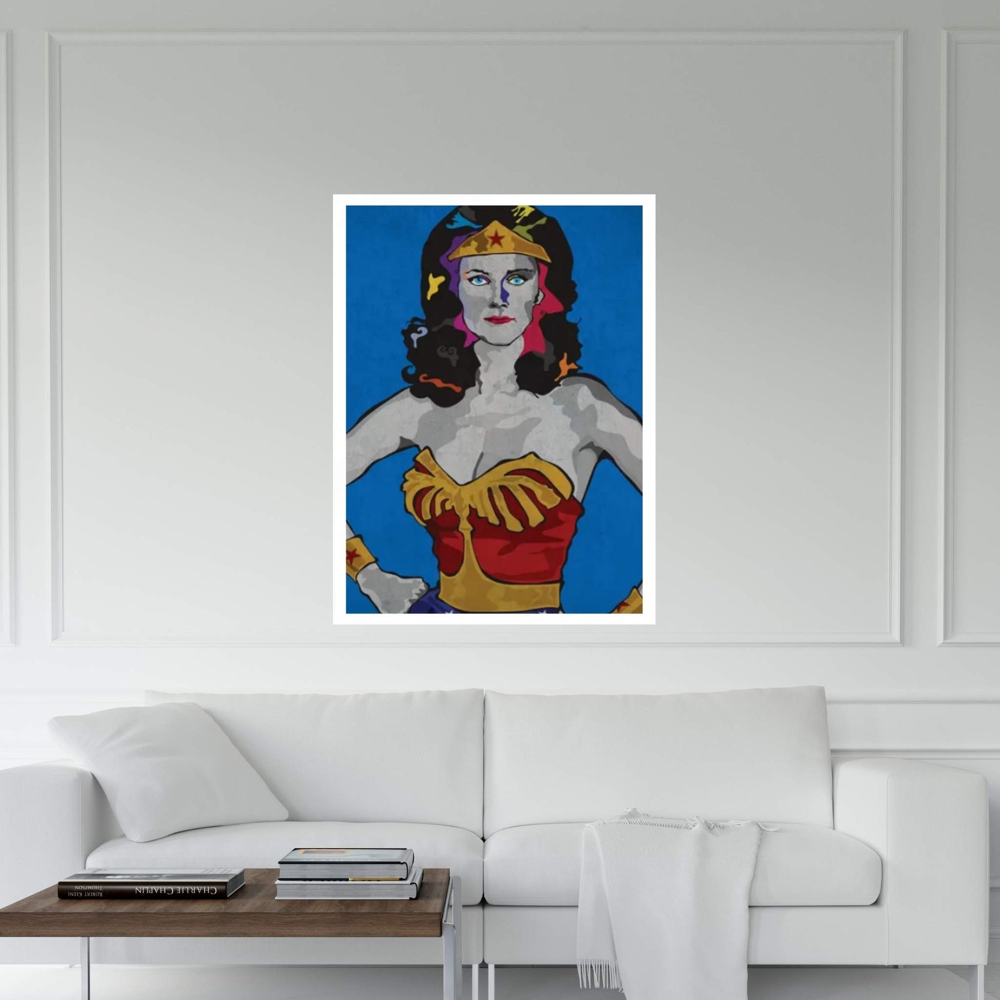 Wonder Woman Canvas Wall Art - Y Canvas