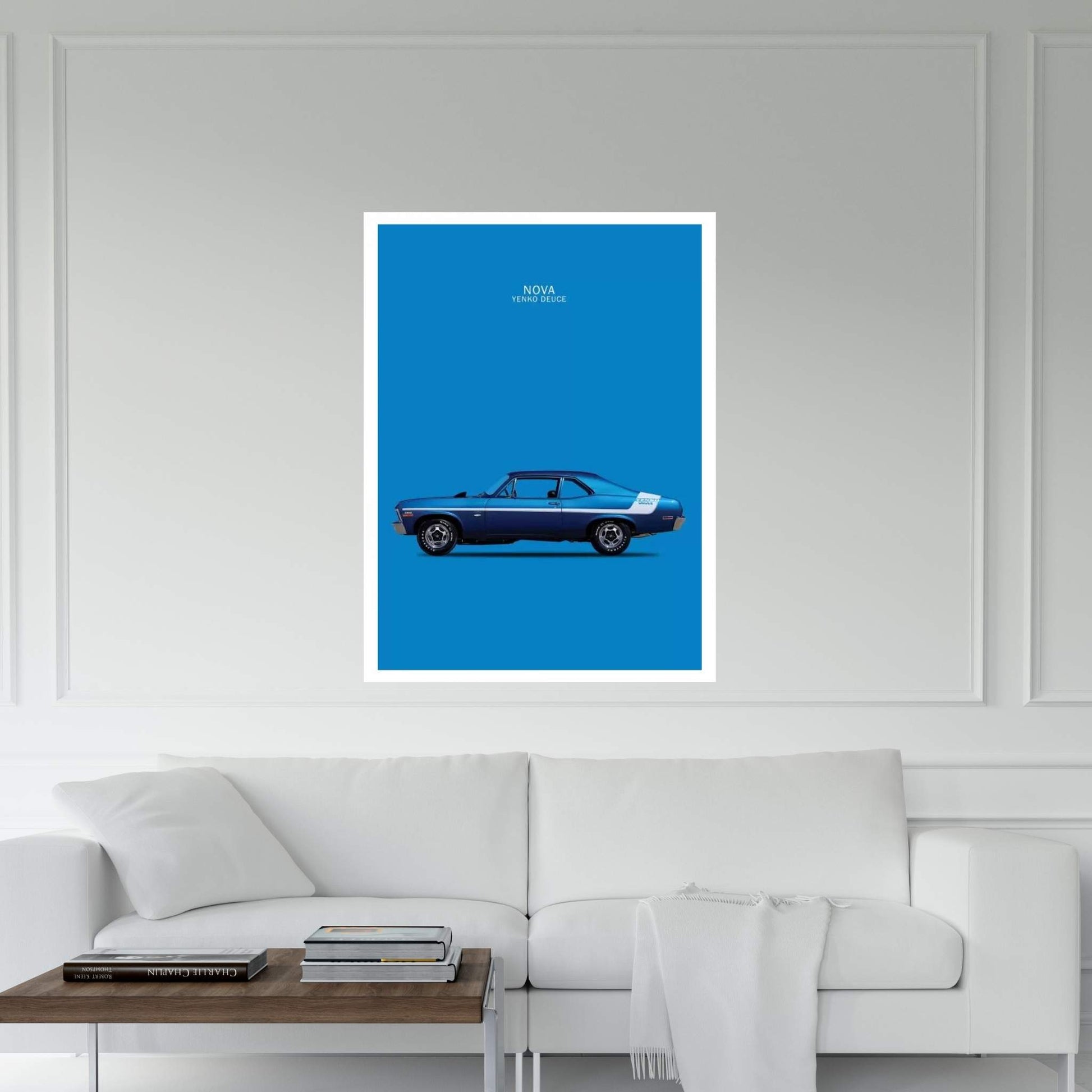 1970 Chevrolet Nova 350 Yenko Deuce Canvas Wall Art - Y Canvas