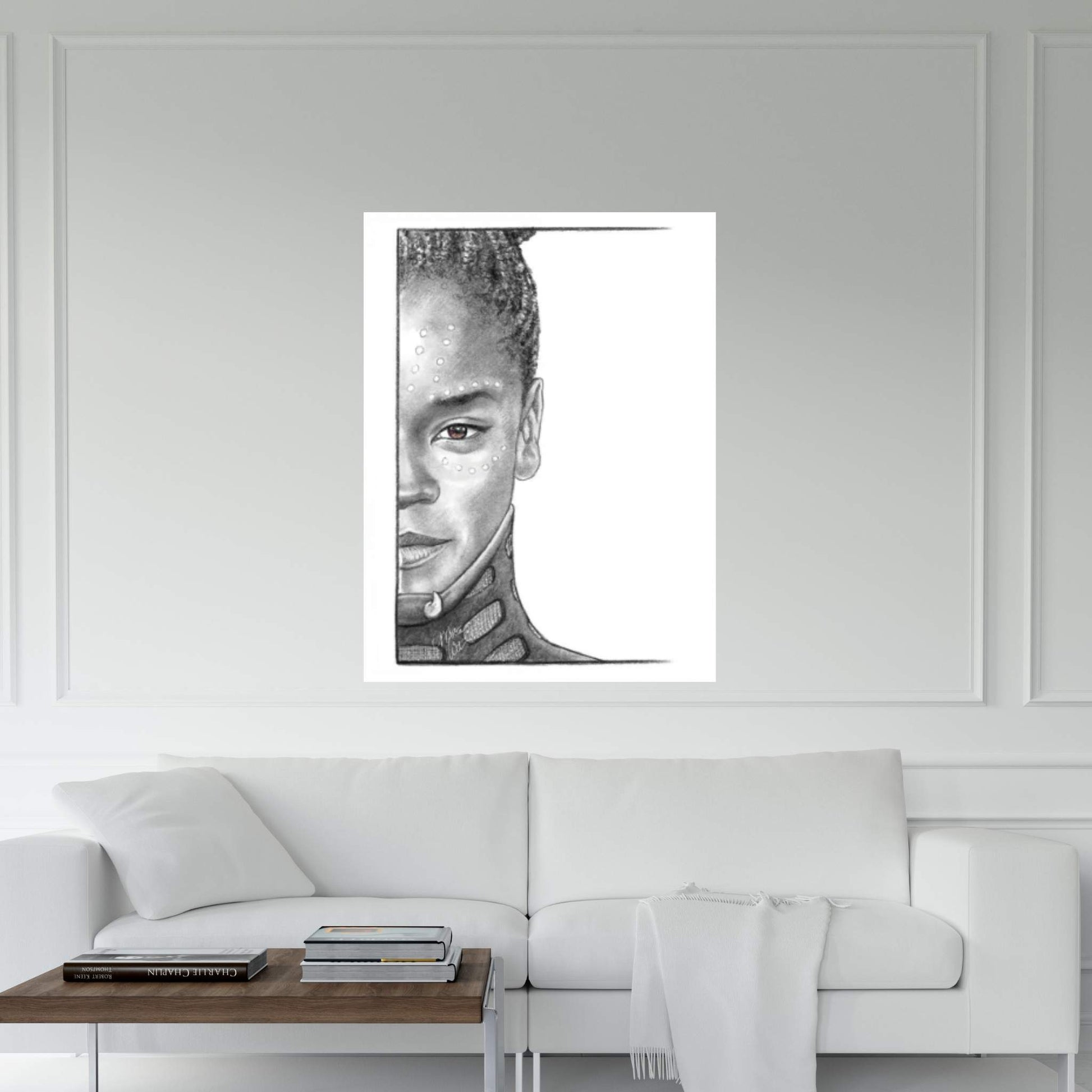 Shuri Canvas Wall Art - Y Canvas