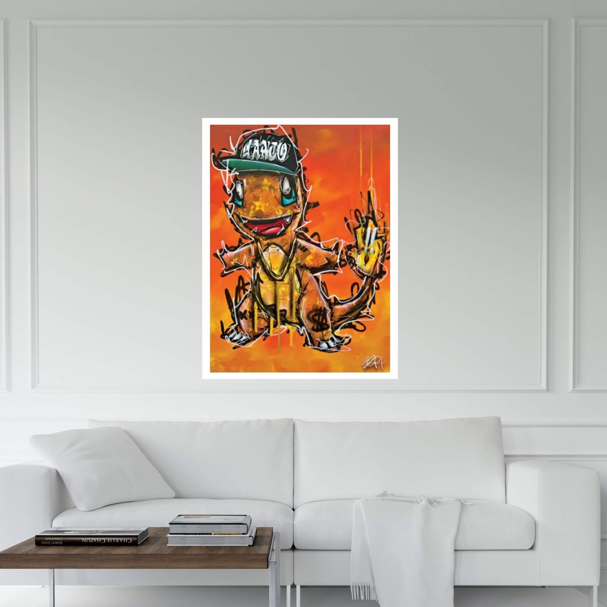 Pokémon - Charmander Canvas Wall Art - Y Canvas