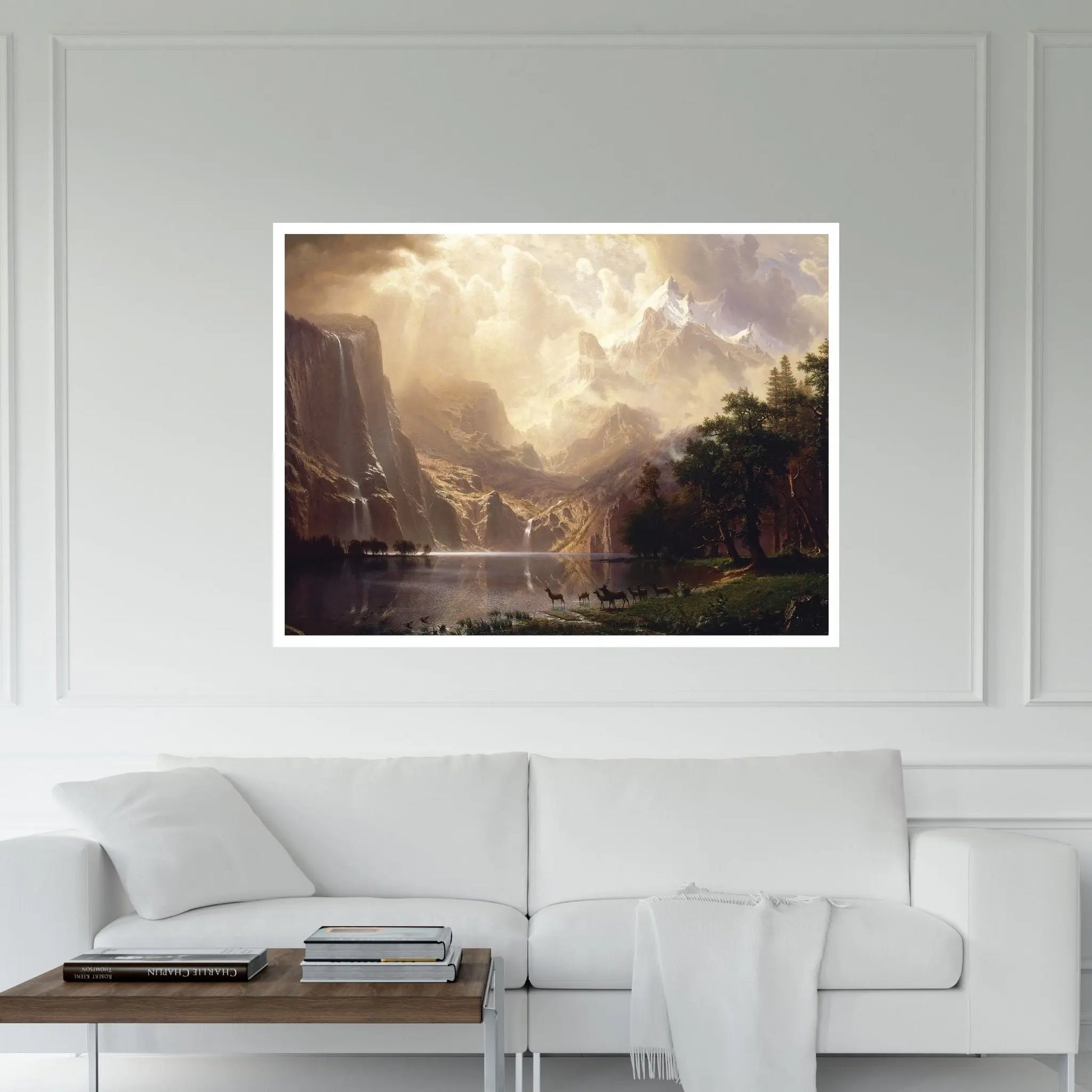 Among Sierra Nevada In California Canvas Wall Art - Y Canvas