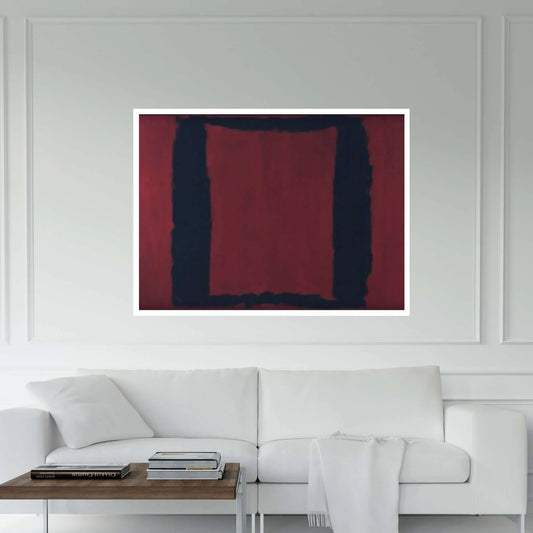 Mark Rothko Frame Canvas/Poster Art Reproduction, Rothko Reproduction - Y Canvas