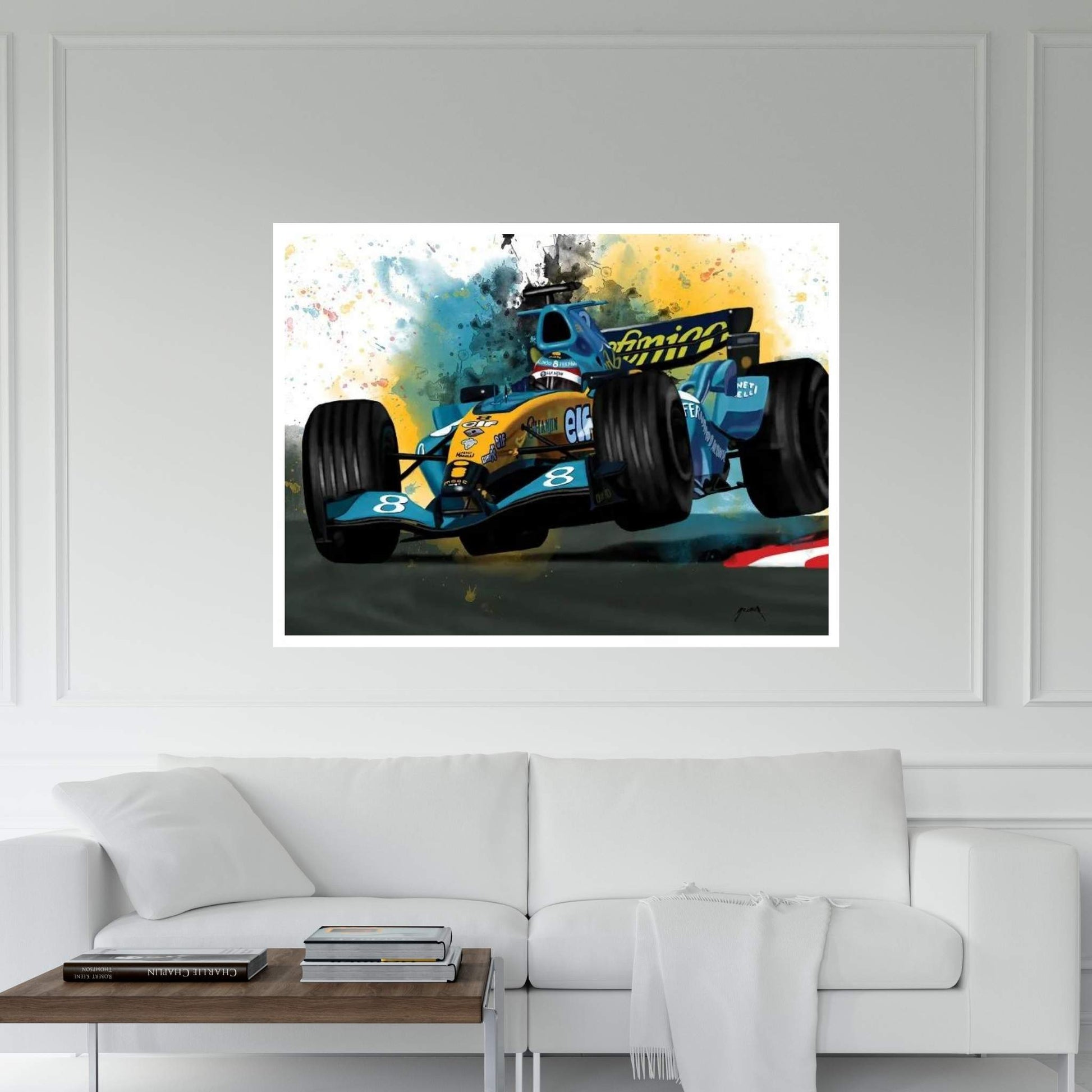 2004 Alonso Canvas Wall Art - Y Canvas