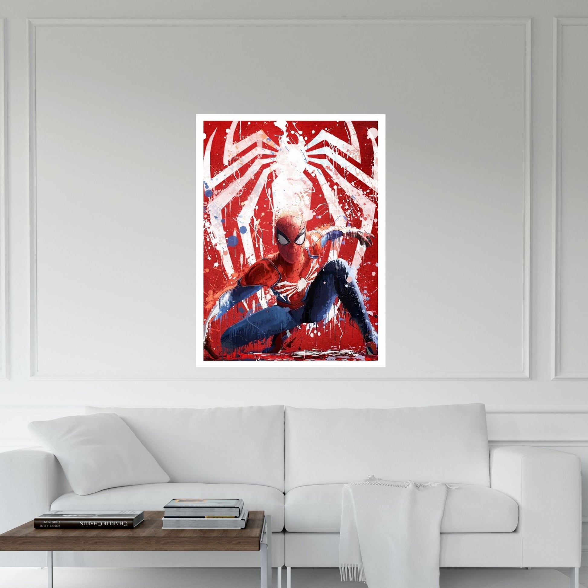 Spiderman Canvas Wall Art - Y Canvas