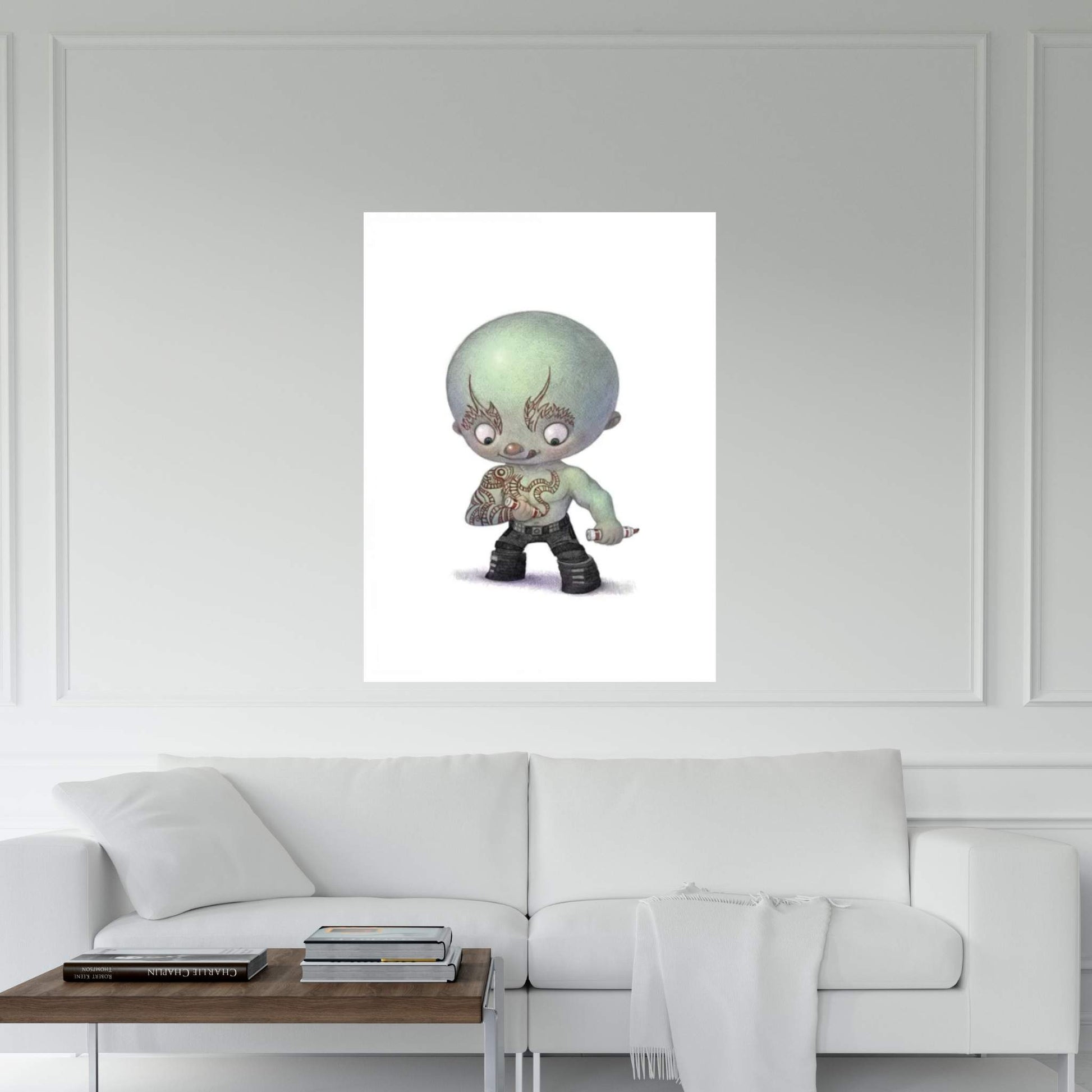 Drax Canvas Wall Art - Y Canvas