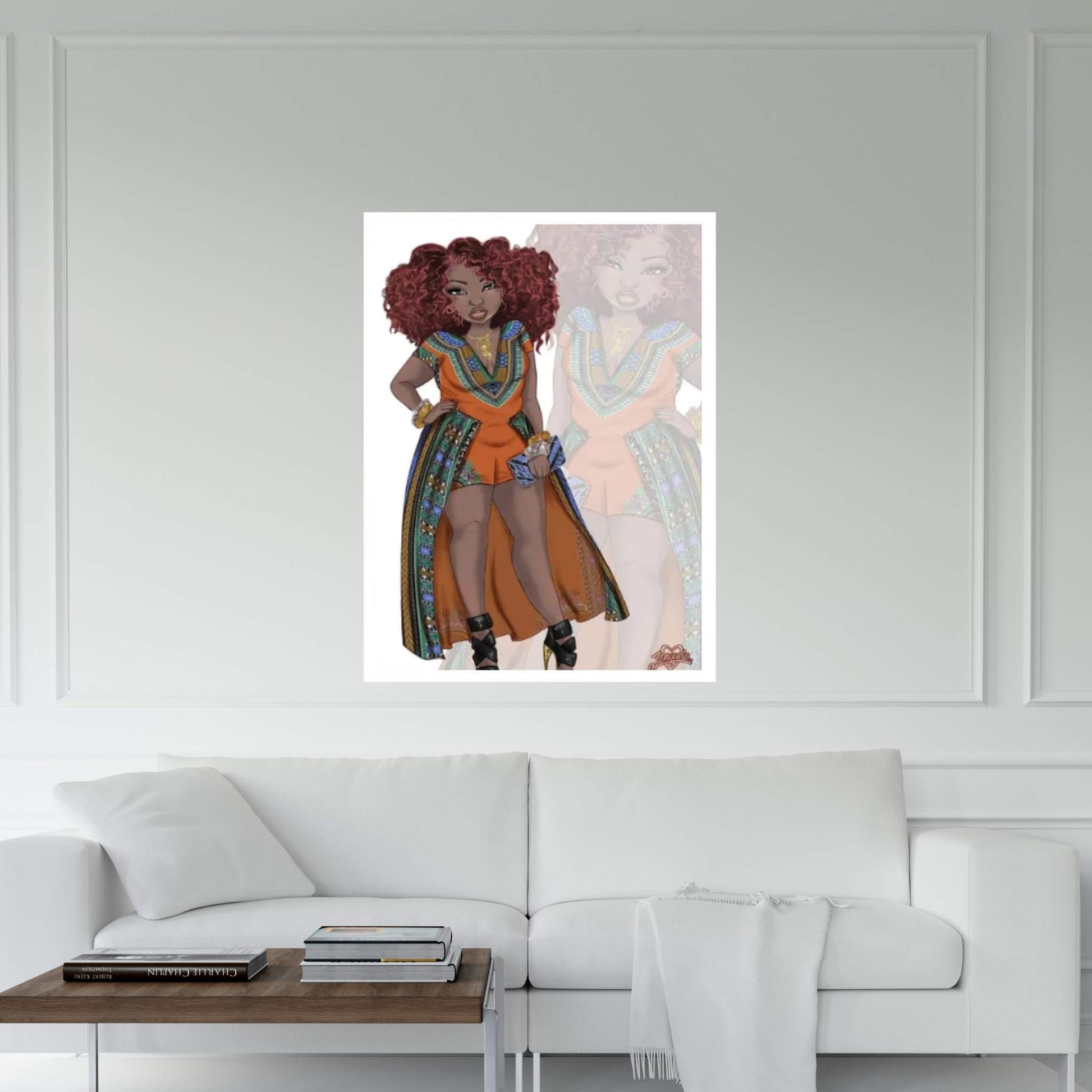 Wakanda Fashion I Canvas Wall Art - Y Canvas