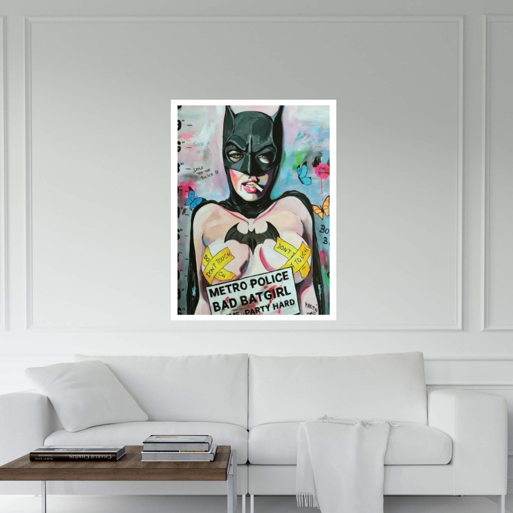 Batgirl Canvas Wall Art - Y Canvas