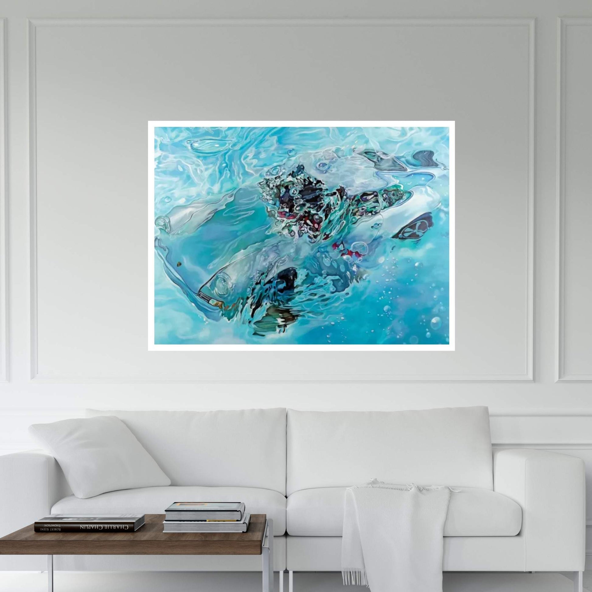 Chlorine IV Canvas Wall Art - Y Canvas