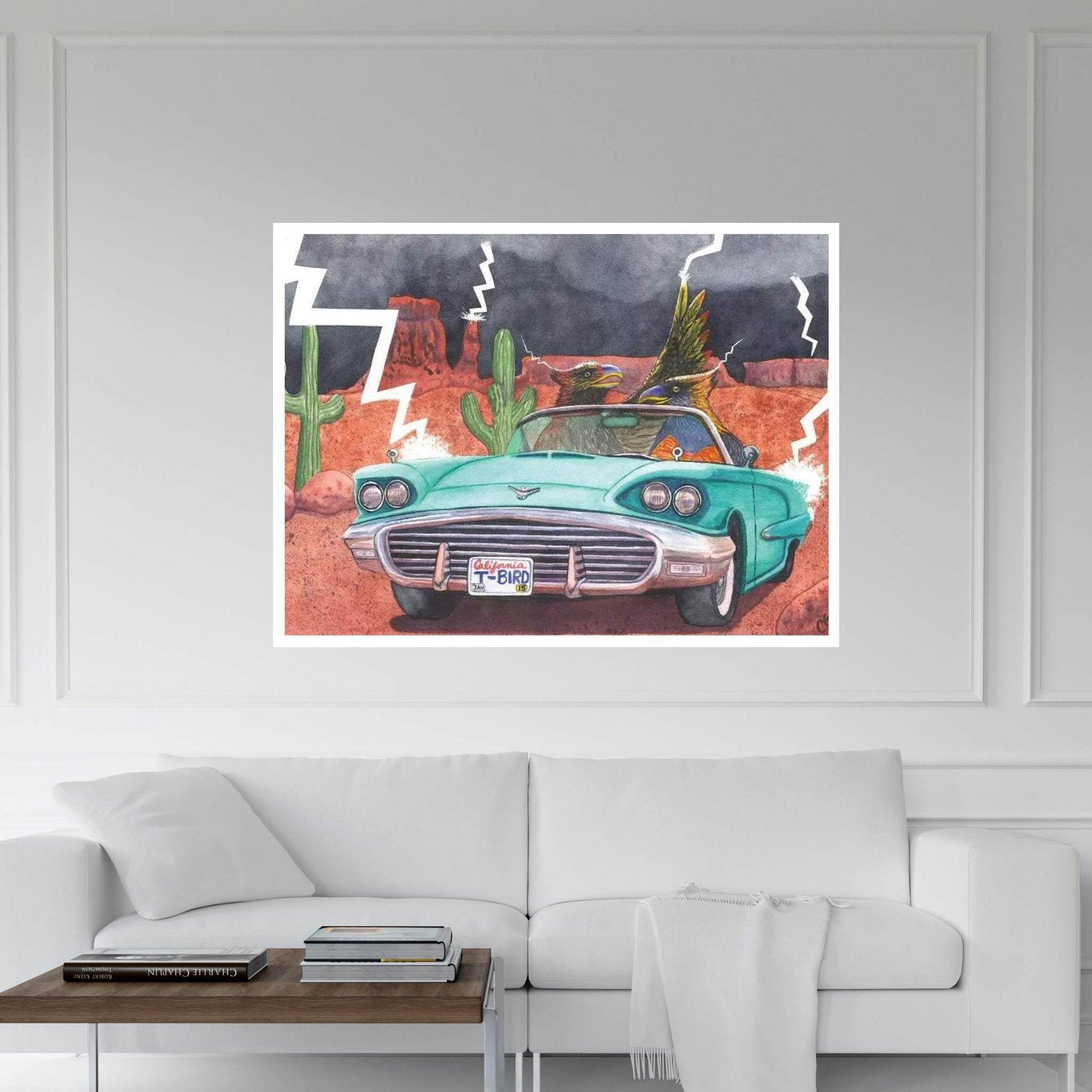 Thunderbirds Canvas Wall Art - Y Canvas