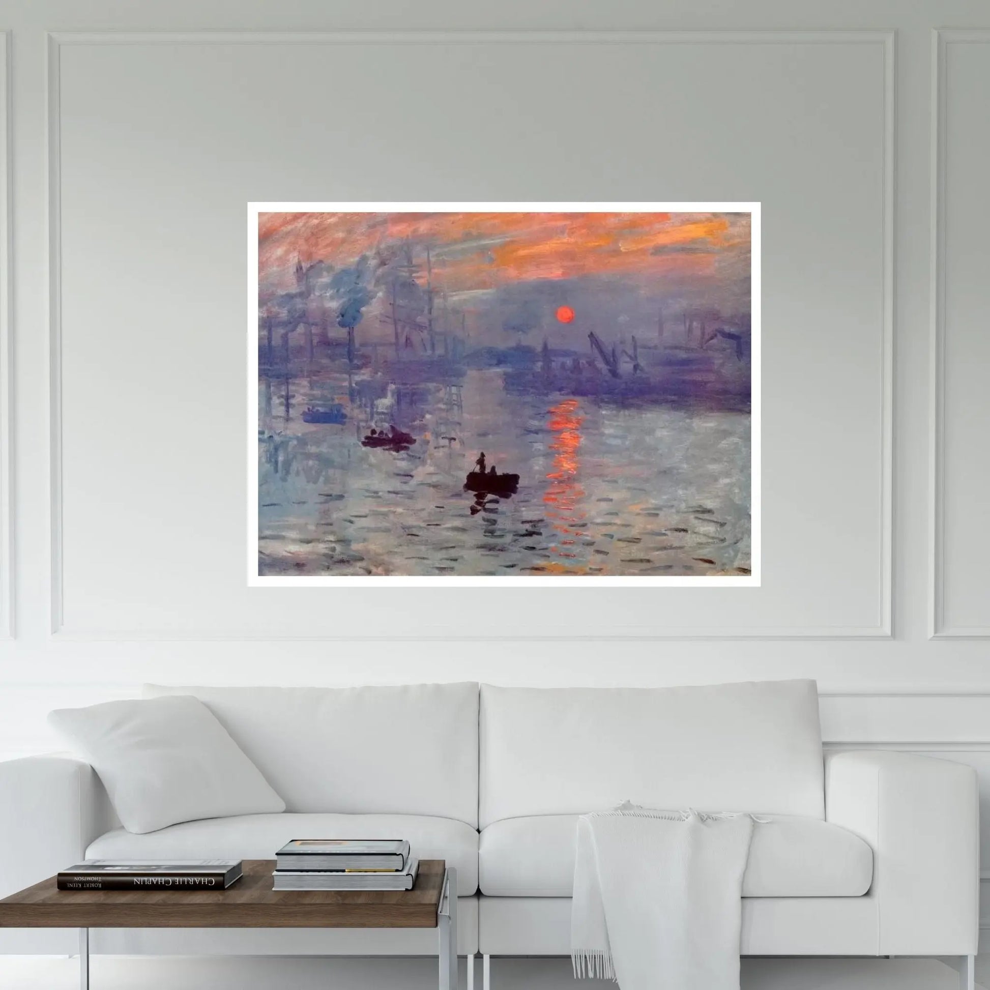 Sunrise Impression Canvas Wall Art - Y Canvas