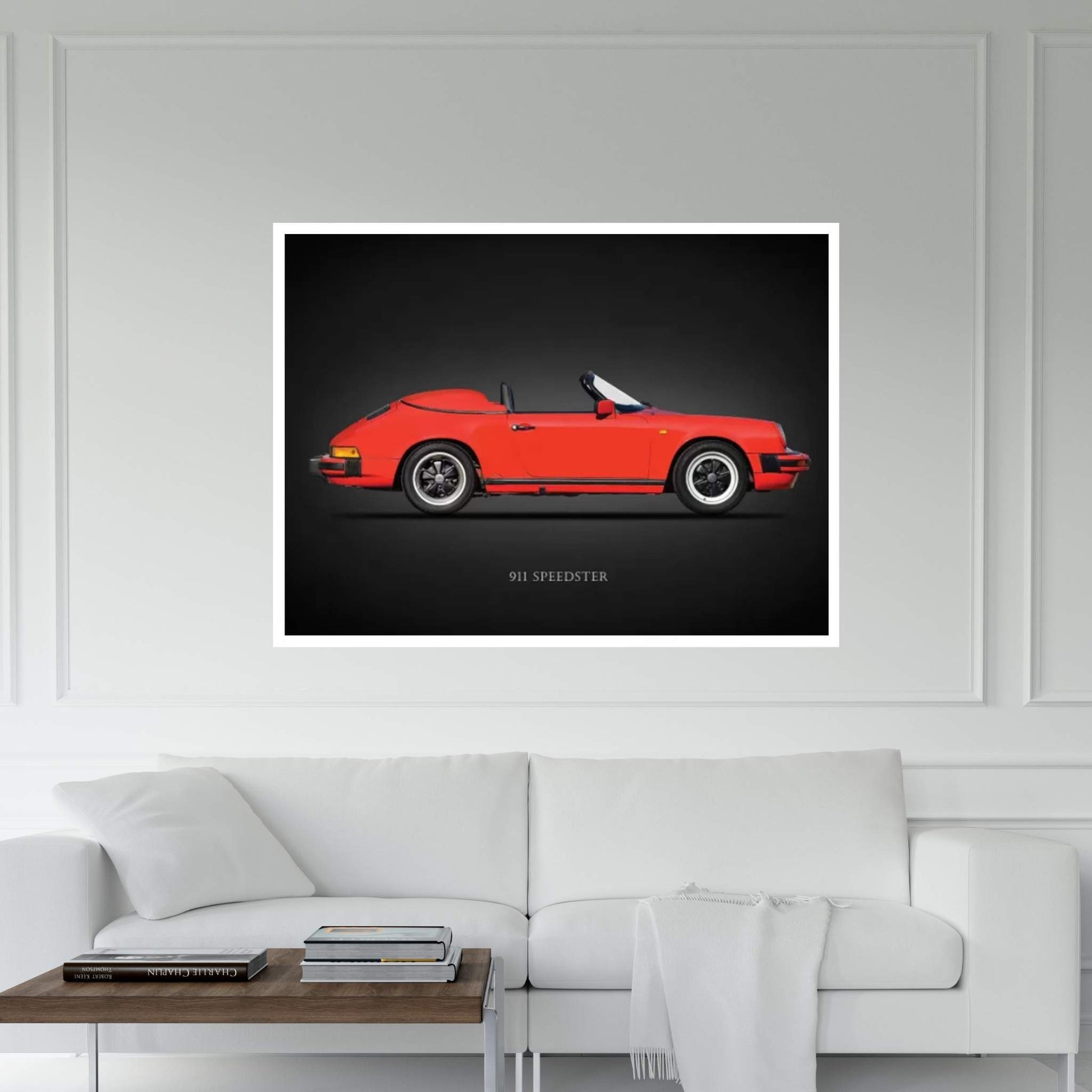 Porsche 911 Speedster 1989 Canvas Wall Art - Y Canvas