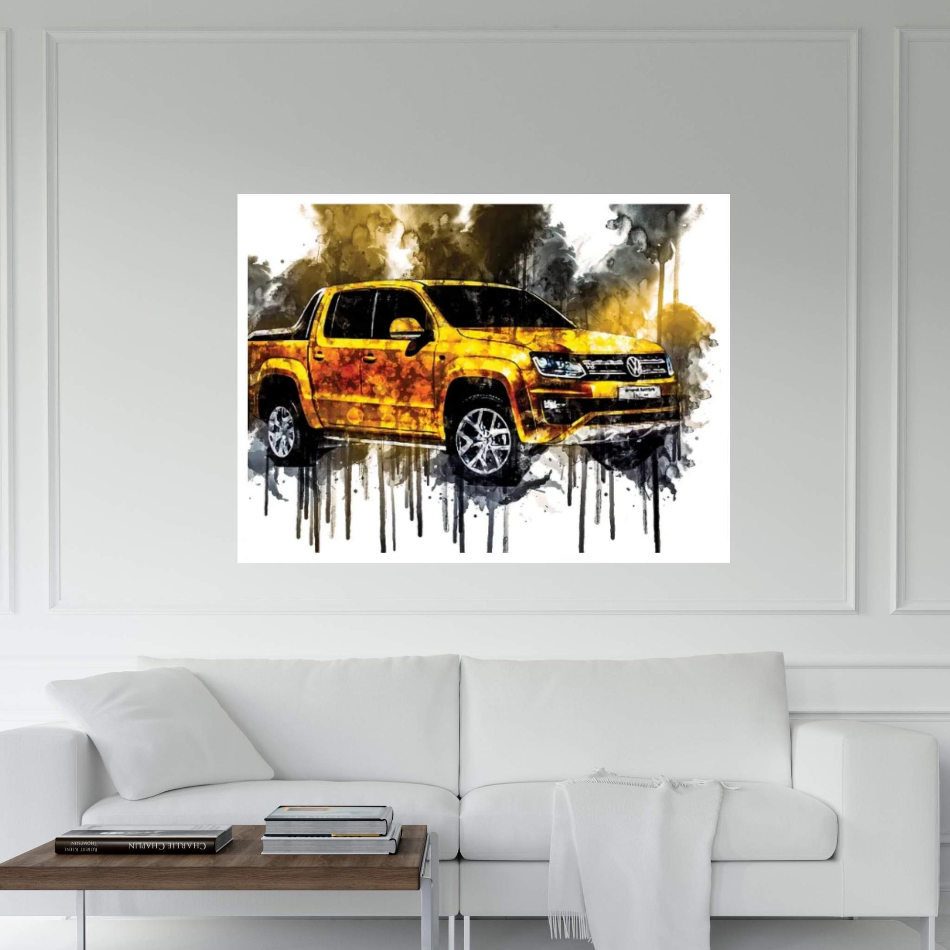 2017 Volkswagen Amarok Aventura Exclusive Concept Canvas Wall Art - Y Canvas