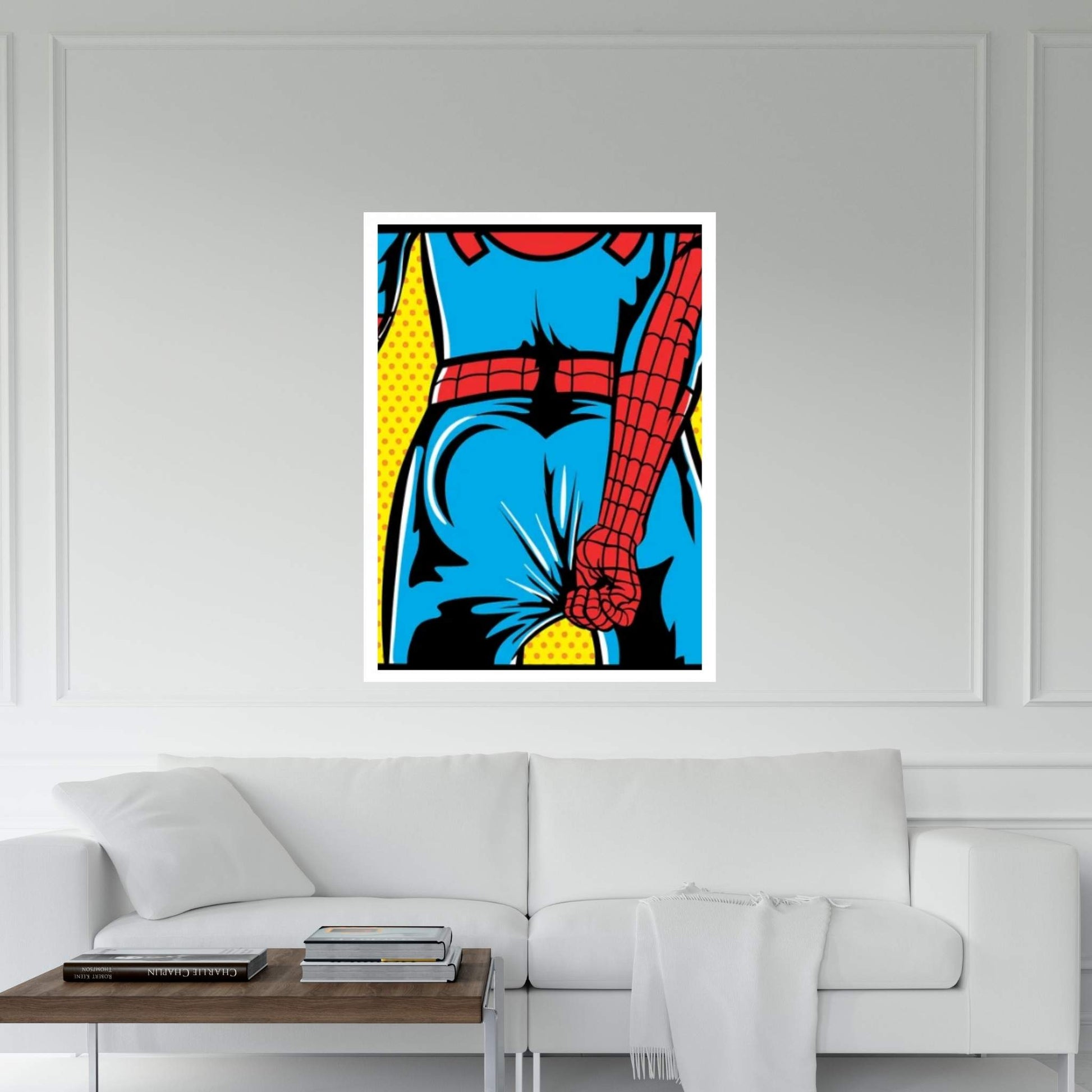 Spider Problem Canvas Wall Art - Y Canvas