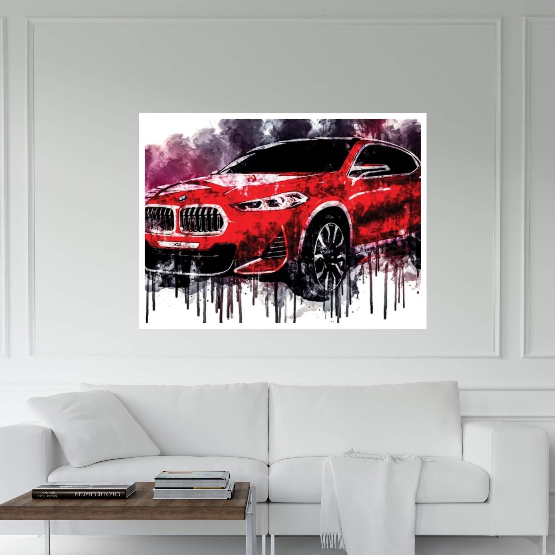 2018 BMW X2 Concept Vehicle CDXXXI Canvas Wall Art - Y Canvas