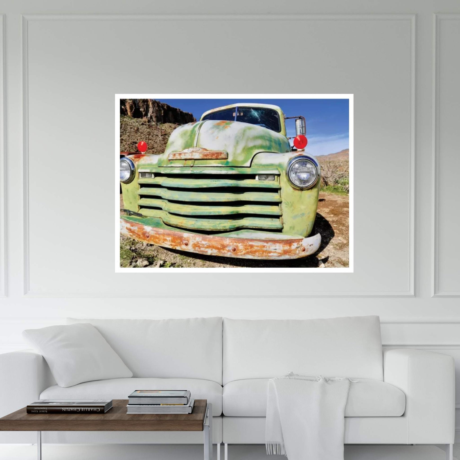 Green Grill Canvas Wall Art - Y Canvas