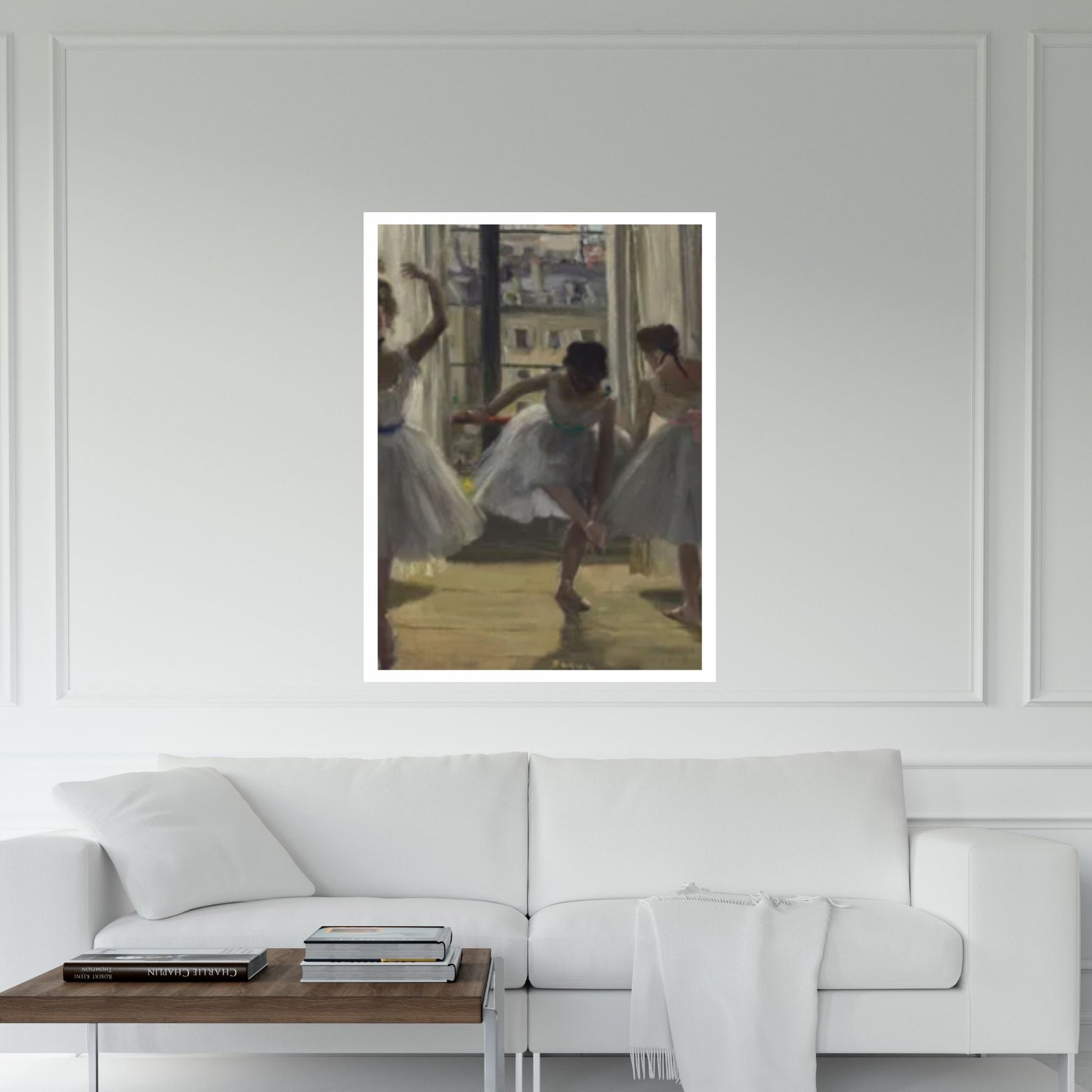 Edgar Degas Ballerinas Canvas Wall Art Print, Degas Wall Art, Degas Ballerina Canvas Wall Art Poster - Y Canvas