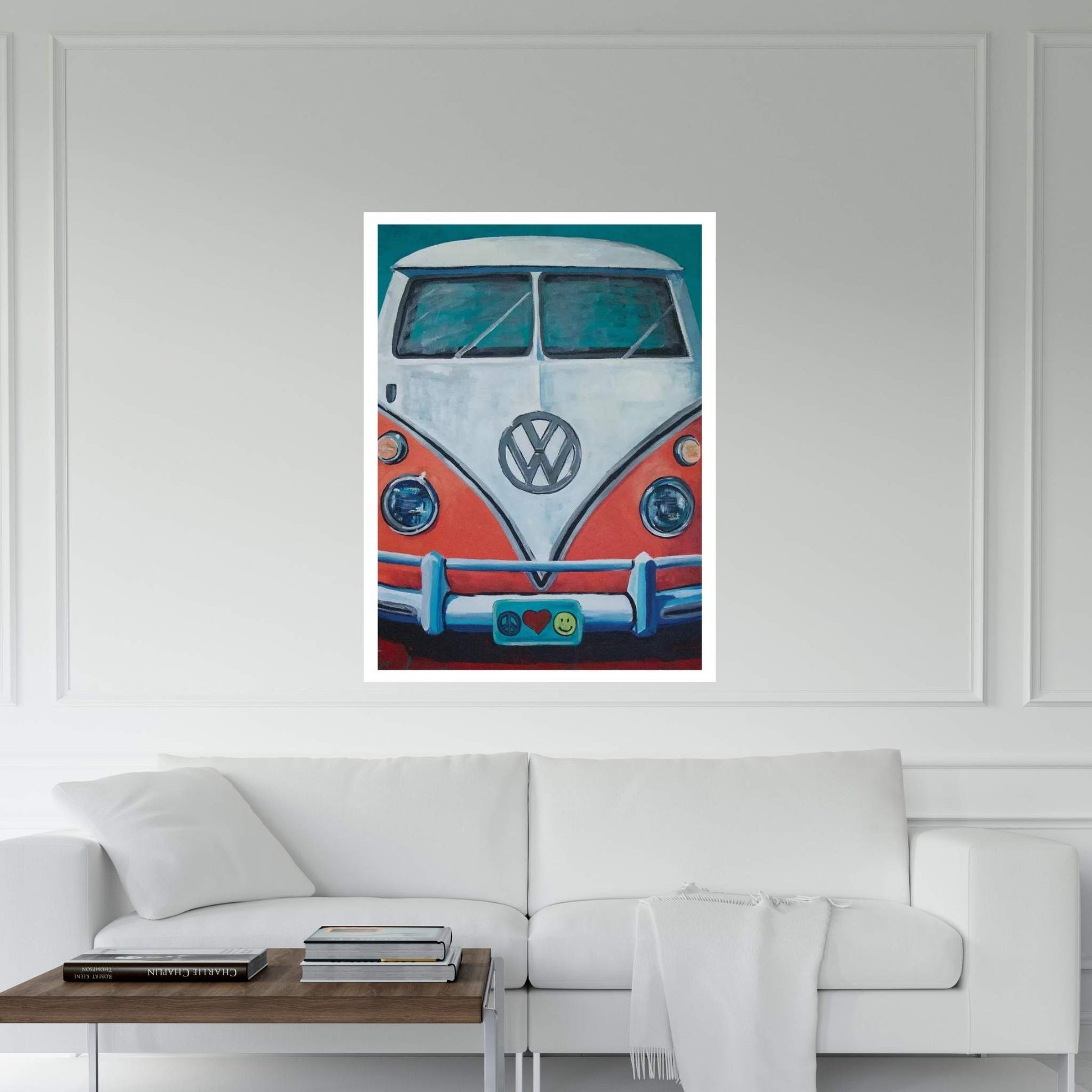 Volkswagen Van Bohemian Dream Canvas Wall Art - Y Canvas