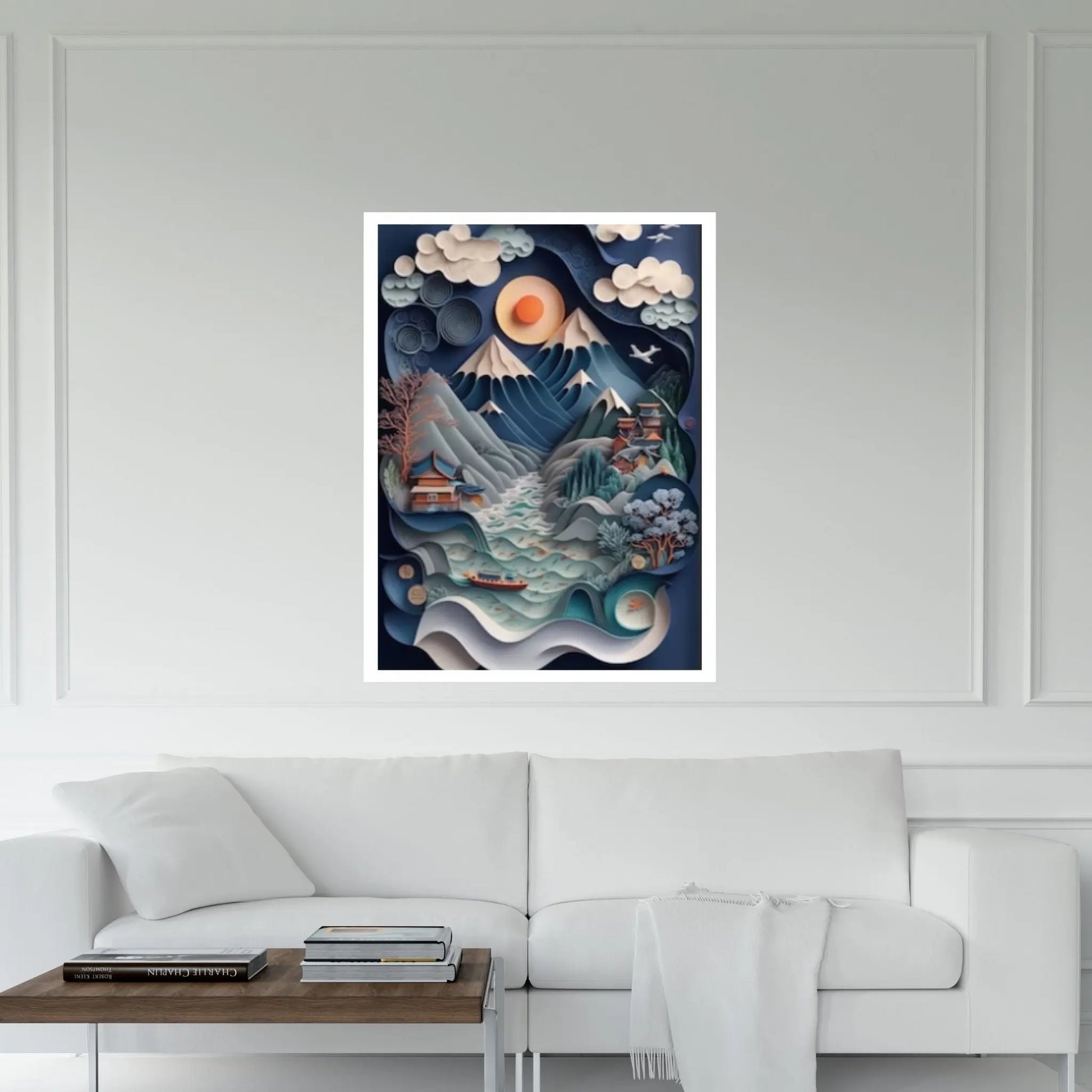 Japanese canvas Large canvas art Japanese art print, Canvas wall art - Y Canvas