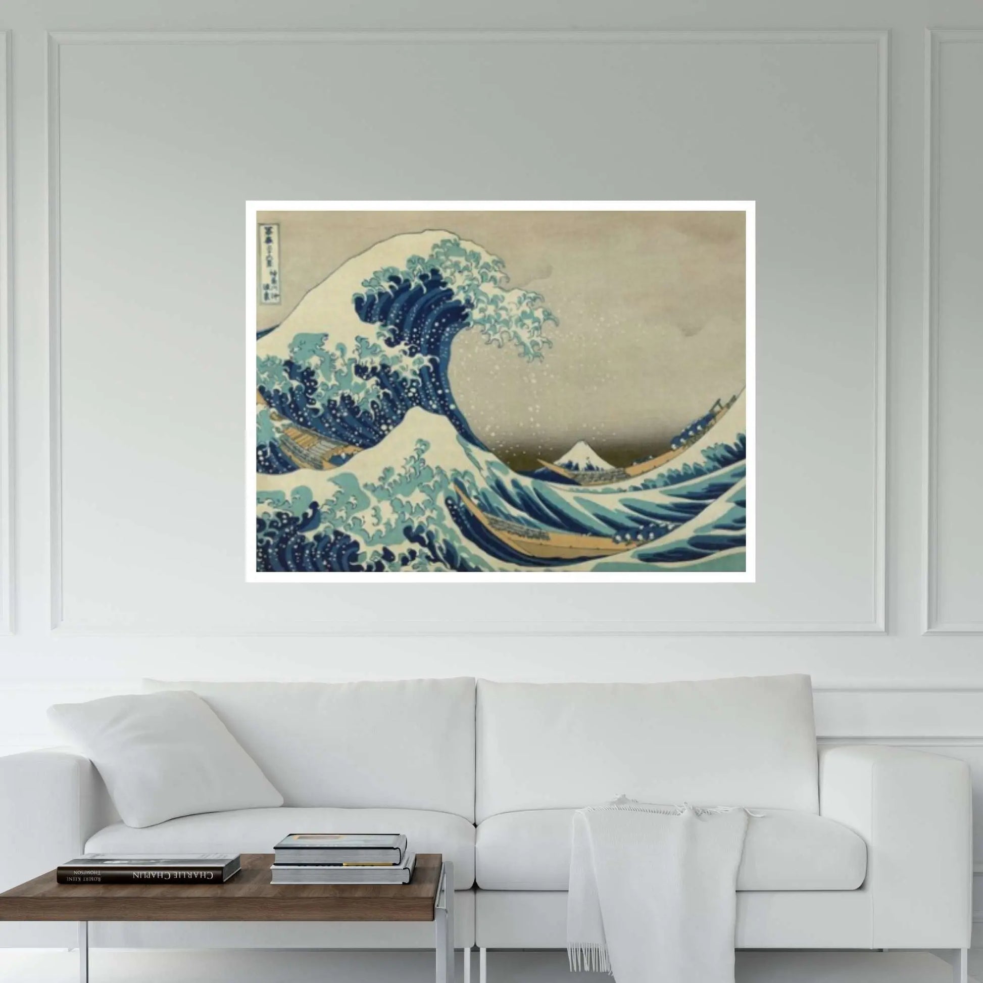 The Great Wave off Kanagawa print on canvas wall art Katsushika Large The Great Wave - Y Canvas