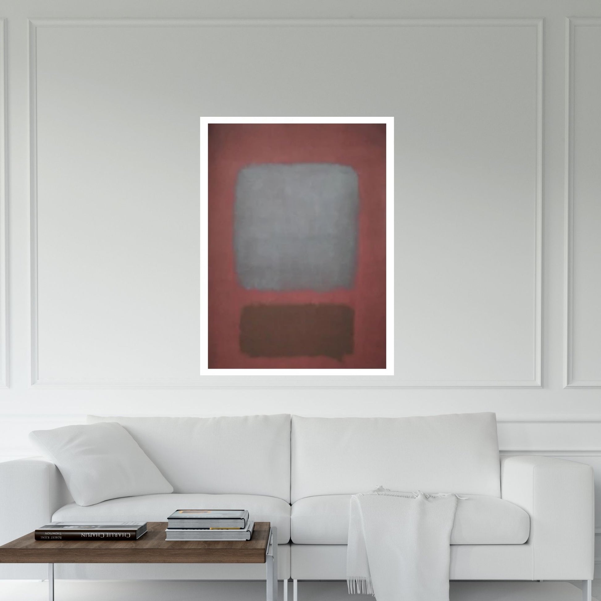 Mark Rothko Frame Canvas/Poster Art Reproduction, Rothko Reproduction, Modern Art Expressionism Painting - Y Canvas