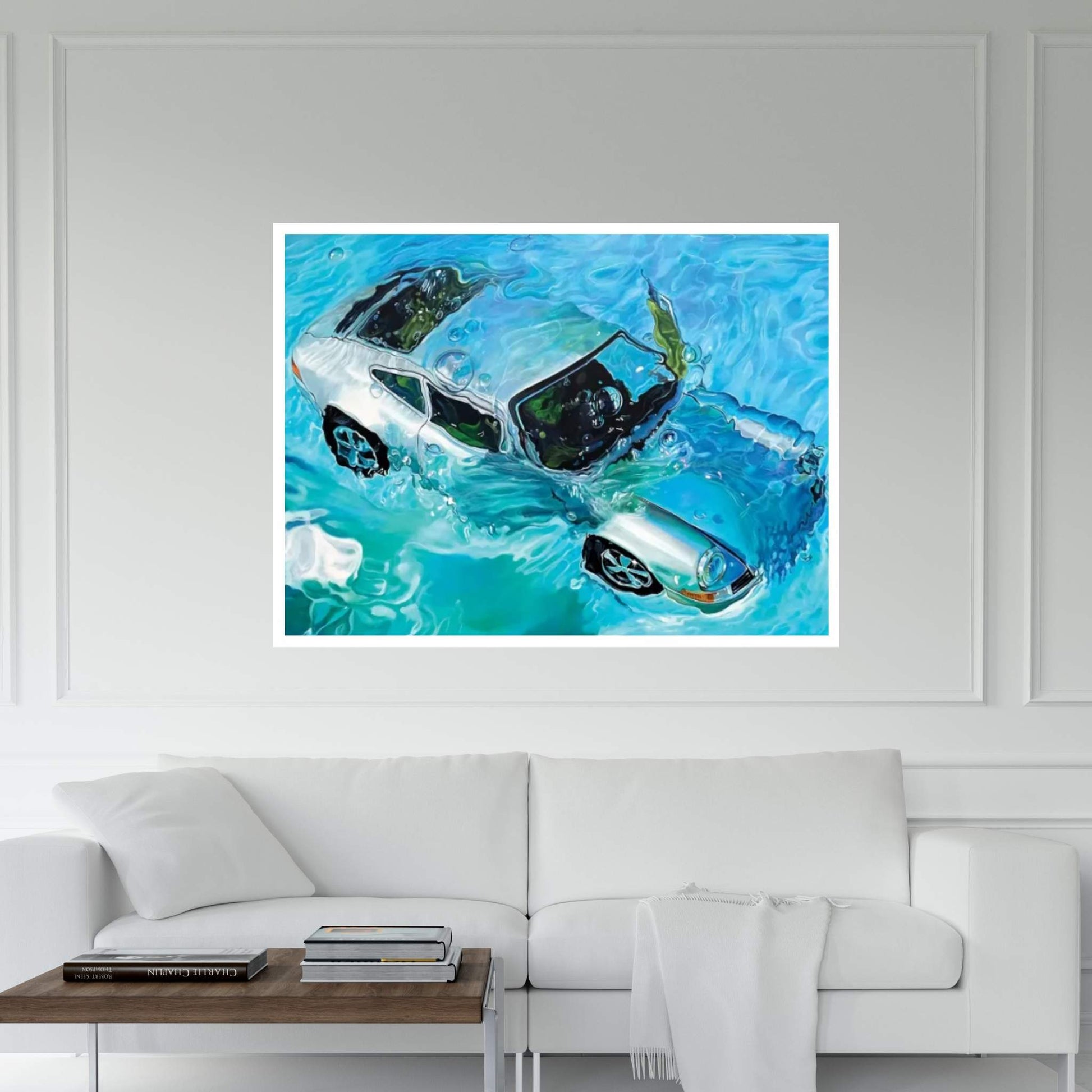 Chlorine VI Canvas Wall Art - Y Canvas