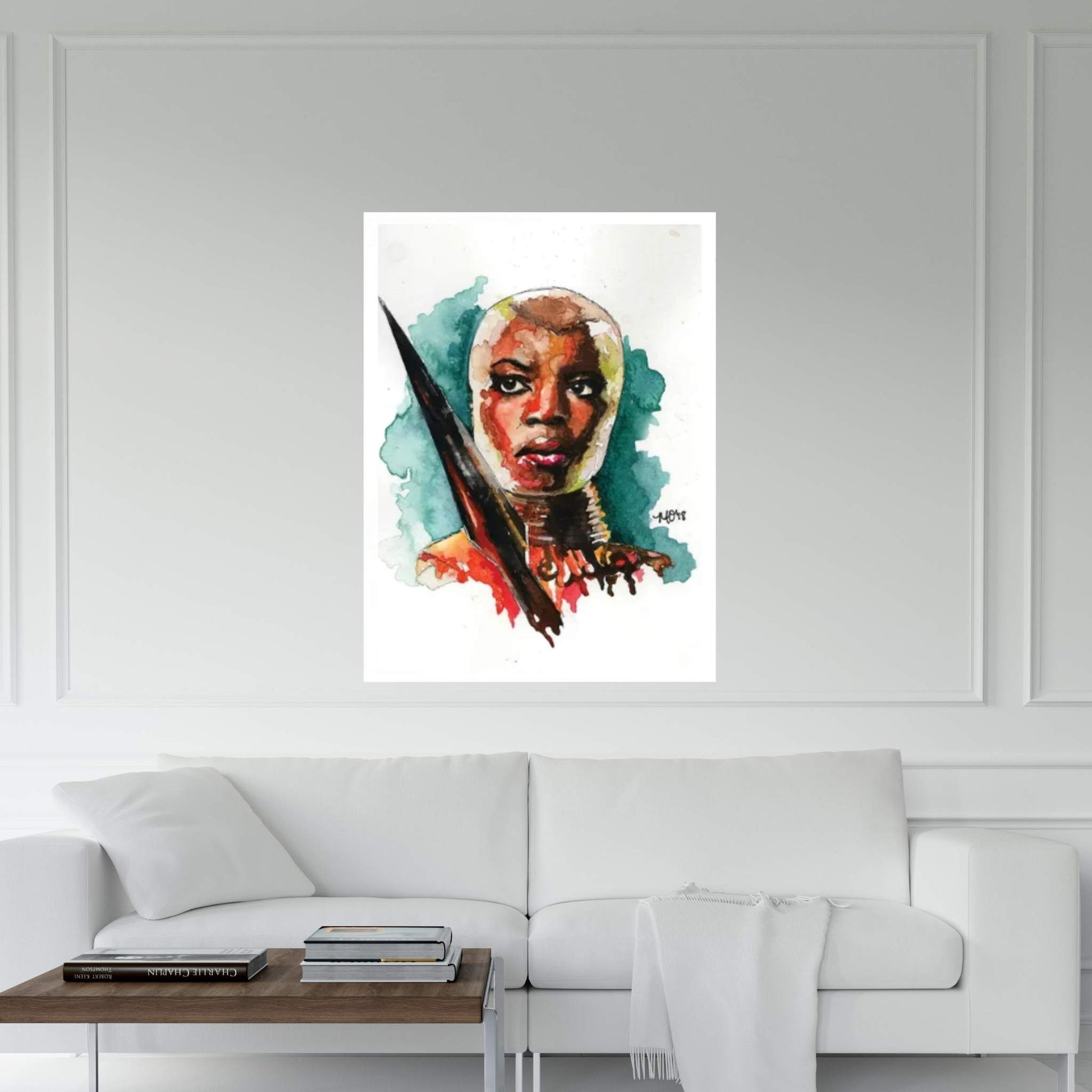 Okoye - Black Panther Canvas Wall Art - Y Canvas