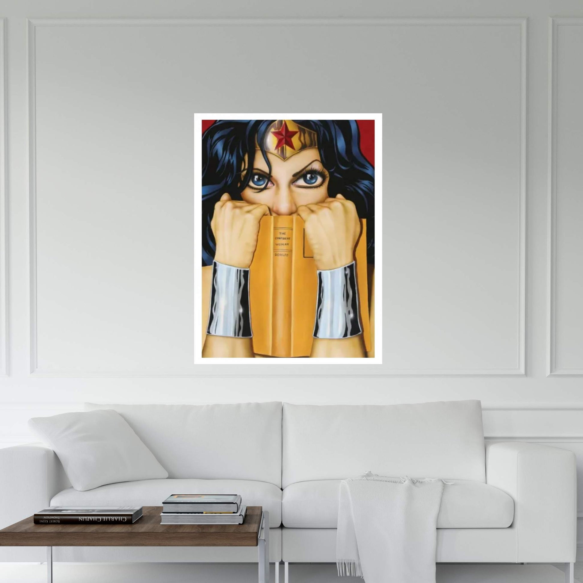 The Confident Woman Canvas Wall Art - Y Canvas