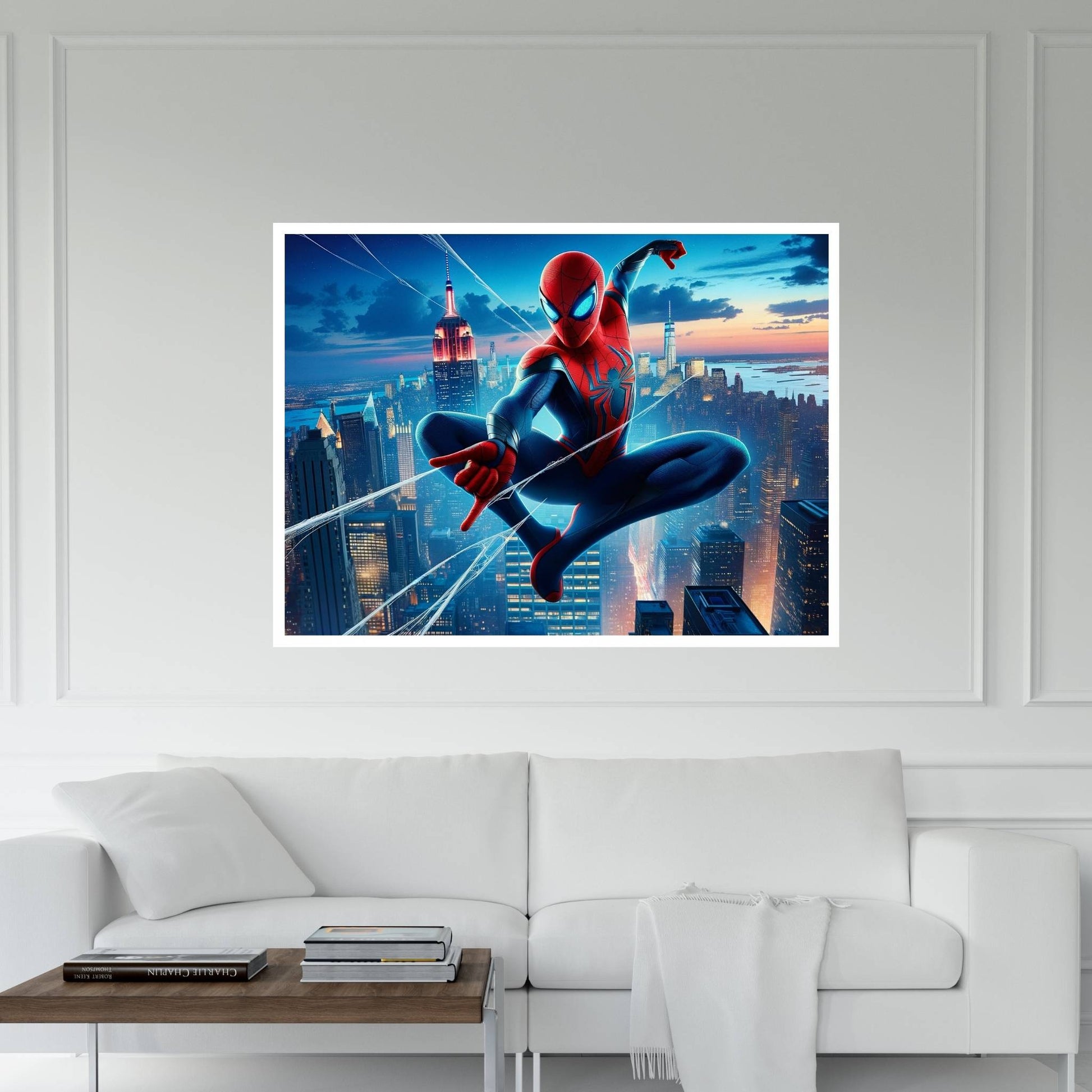 Spiderman Canvas Wall Art - Y Canvas